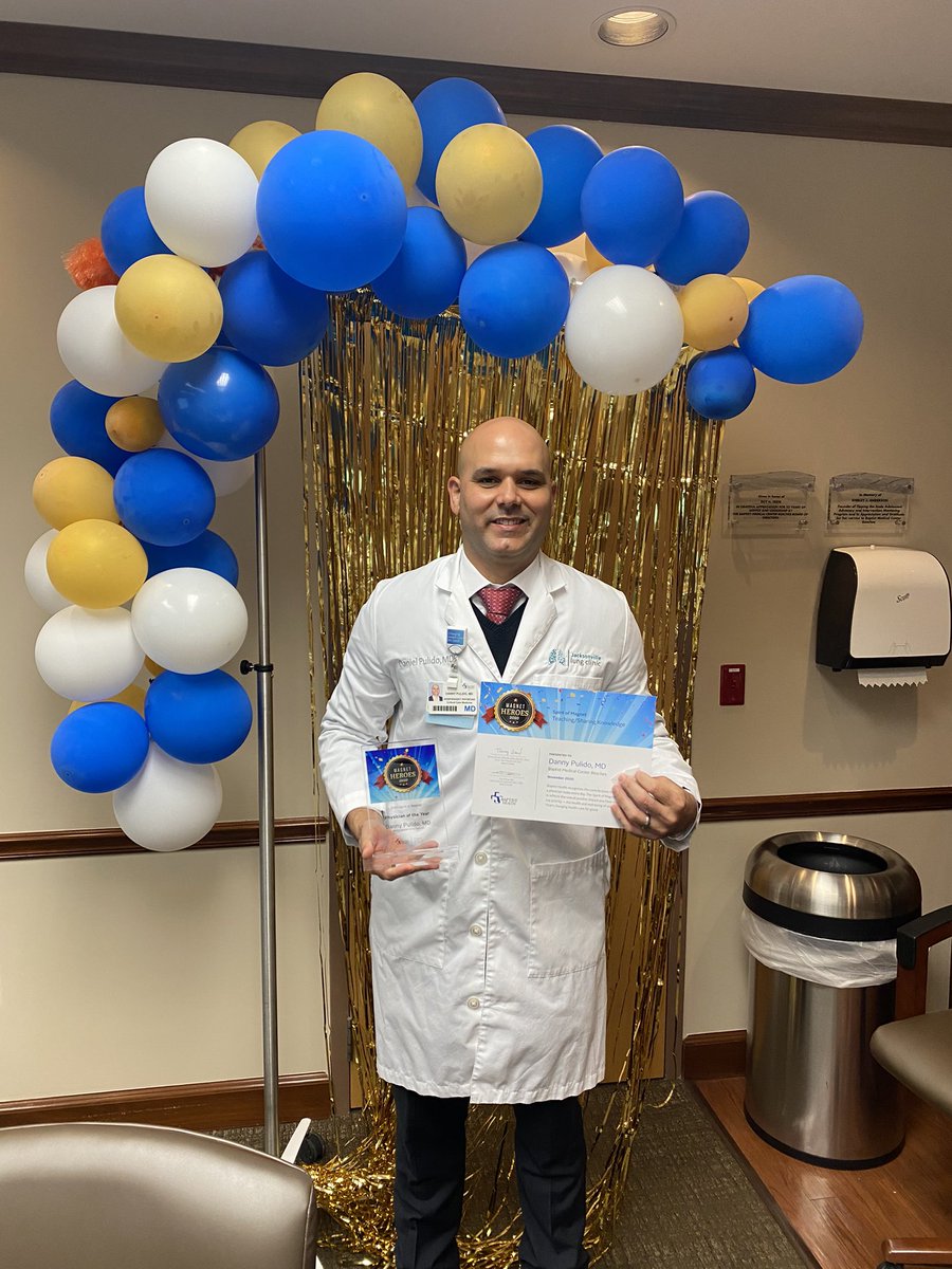 jmmitrick's tweet photo. Another congratulations to our #BaptistBeaches physician Spirit of Magnet award winners! Thank you for providing quality and compassionate care to our community. #BaptistProud https://t.co/y3rDAt43k9