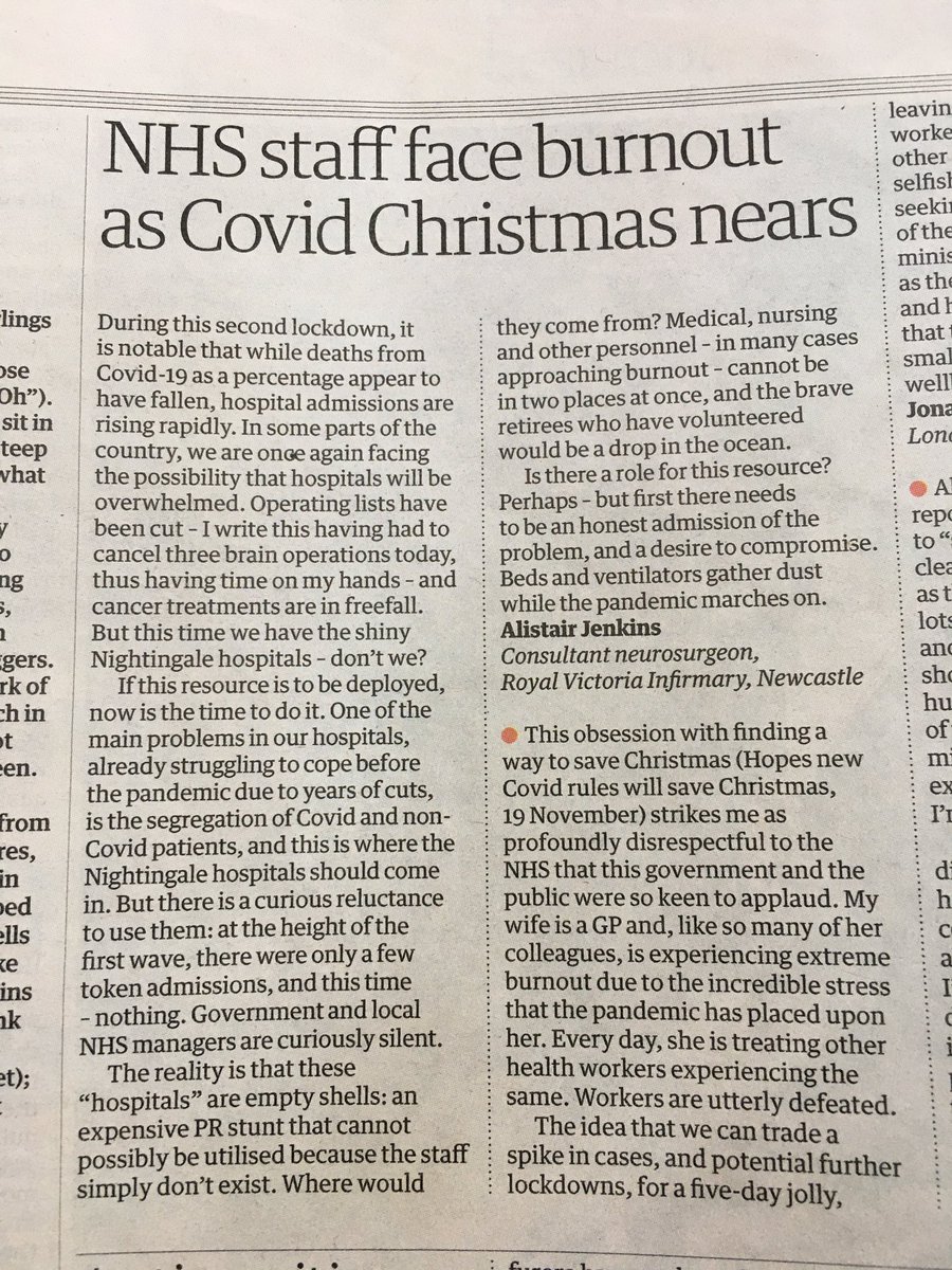 JohnHanley11's tweet photo. Well said Alistair. @NightingaleNE - an expensive PR stunt? https://t.co/puwAdWcCdv