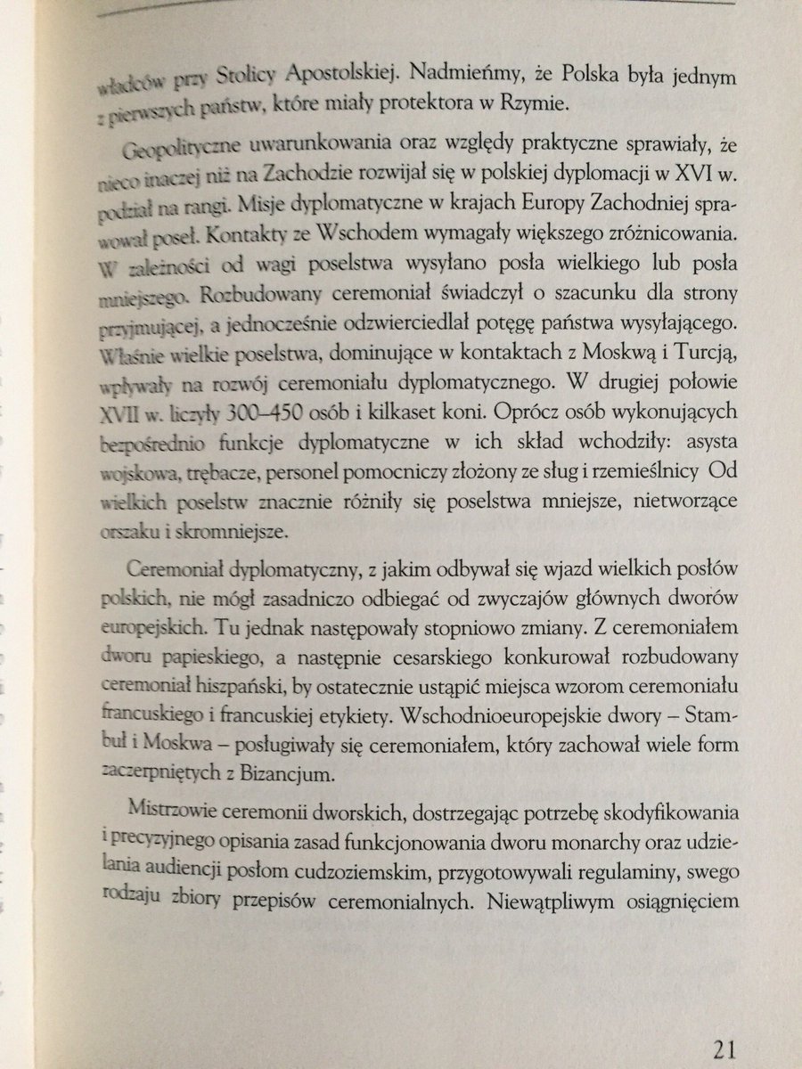JanuszSibora's tweet image. Dziękuję za odpowiedź. Historia ceremoniału i protokołu dyplomatycznego, to interesująca mnie dziedzina. Wiele jednak pozostało do zbadania. W mojej książce we wstępie pisałem też o tym. To ważna część szeroko rozumianej dyplomacji.#diplomaticprotocol #Ceremony #ceremonial