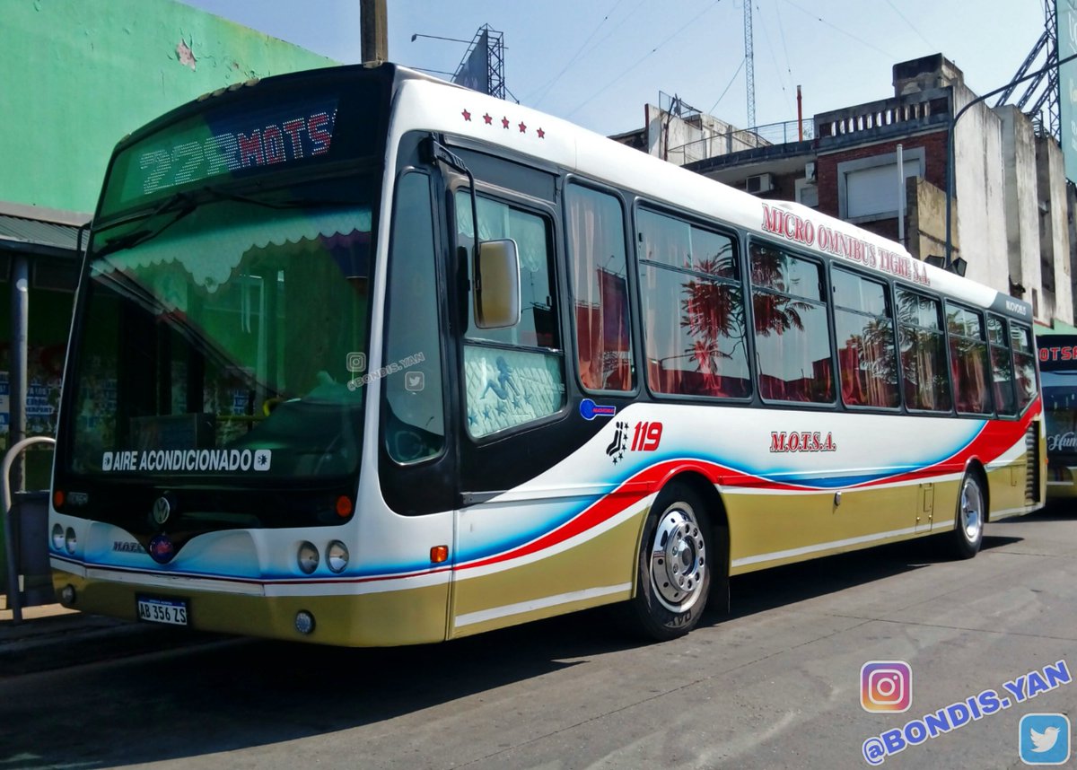 BondisYan's tweet photo. .
Línea ❷❷❽ / Interno 119 / M.O. TIGRE S.A. / VolksWagen 18-280 OT / Nuovobus MENGHI / Con A-A / Patente AB 356 ZS / Año 2017 .
#linea228 #motsa #nuovobus #nuovobusmenghi #volkswagen https://t.co/j7gaiLj2fV