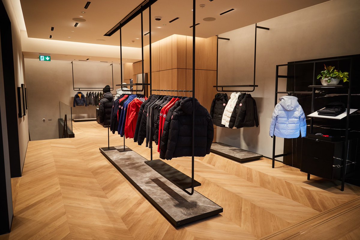 HonStephaneDion's tweet photo. A great pleasure to visit the new Canada Goose #FlagshipStore here in #Berlin ahead of its official opening on Monday. A warm welcome, @canadagoose! #SneakPreview #EverythingIsReady #CGxBerlin https://t.co/rxUhtMFTRd