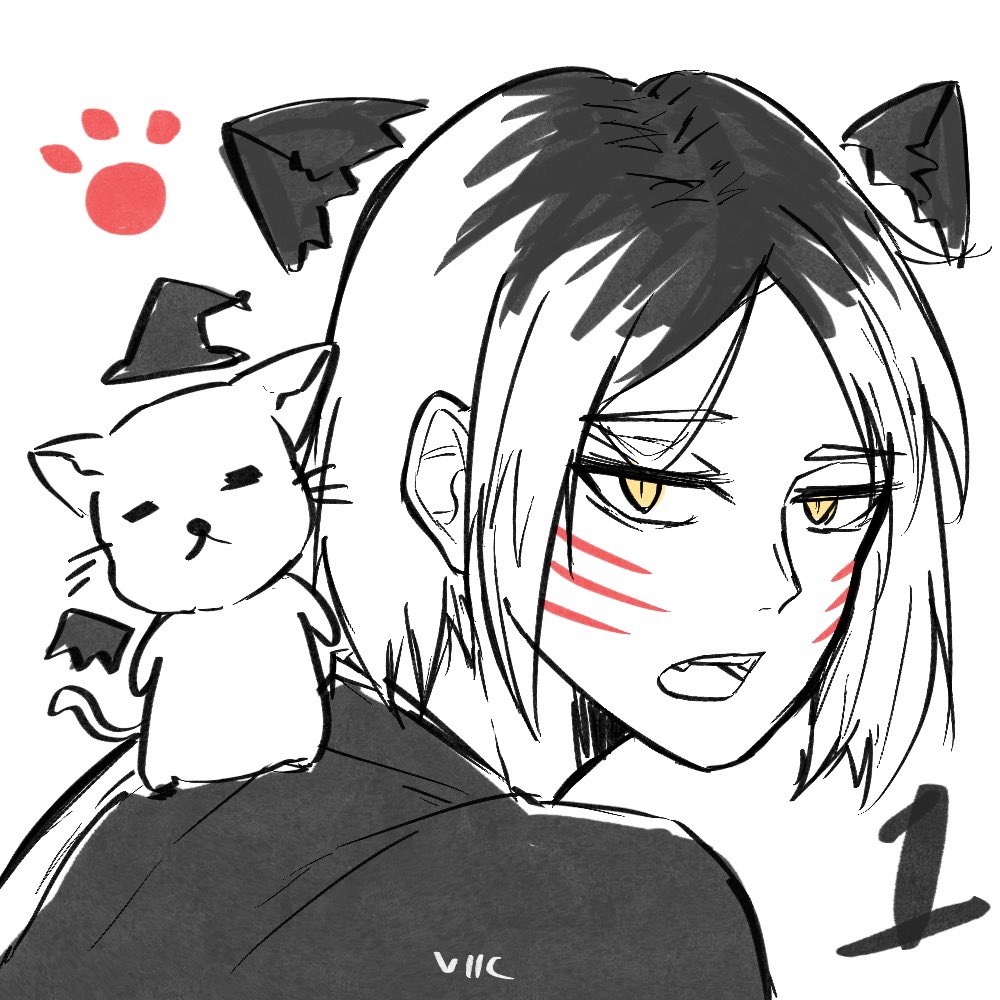 เคยคิดจะทำ inktober มันต้องวาด 1-31 oct. ชะมะ ใช่แล้วล่ะ ชั้นวาด 1 แร้วชั้นก็ไม่ได้วาดเพิ่มอีกเรย เส้า