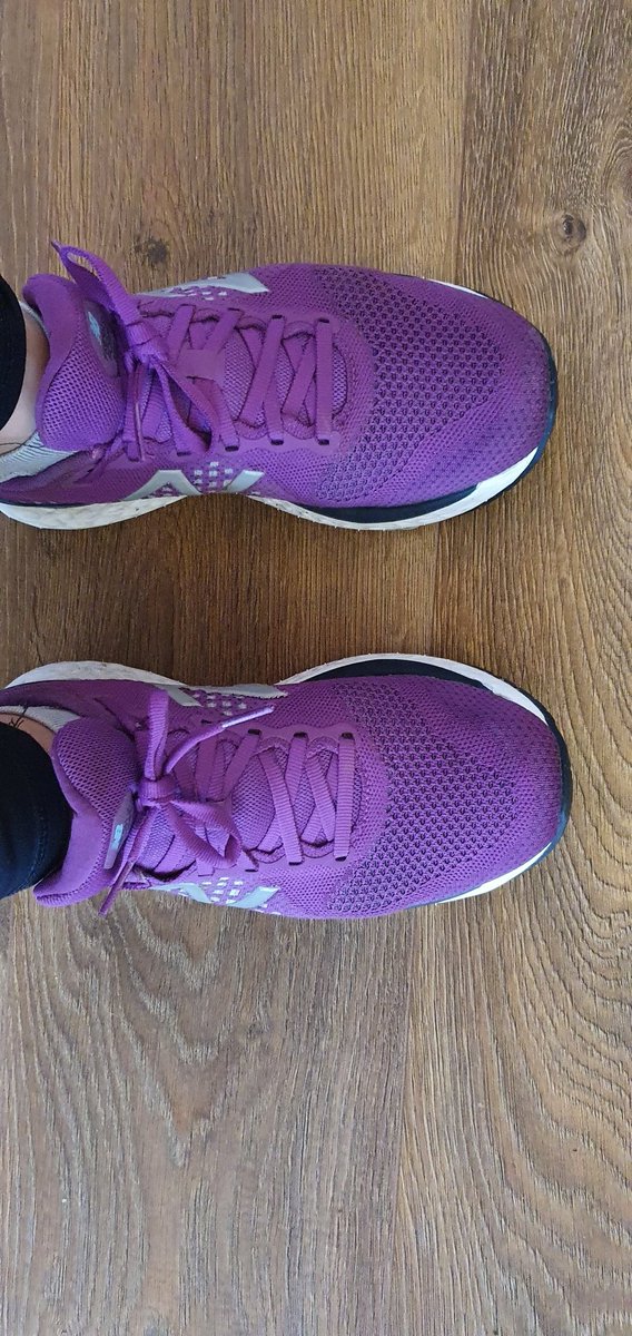 Purple trainers are ready for my 24min run this morning! #ForMrBailey <a href="/PancreaticCanUK/">Pancreatic Cancer UK</a>