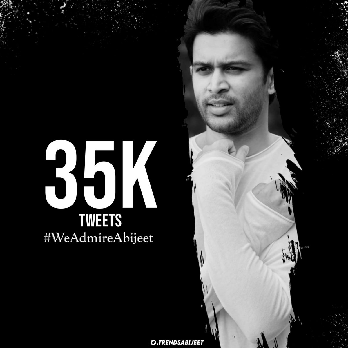 BiggBossPulse's tweet photo. 7:17 ki 35k tweets 
Speed up cults 
#Abijeet 
#WeAdmireAbijeet 
@Abijeet https://t.co/eYpFKVkH5m