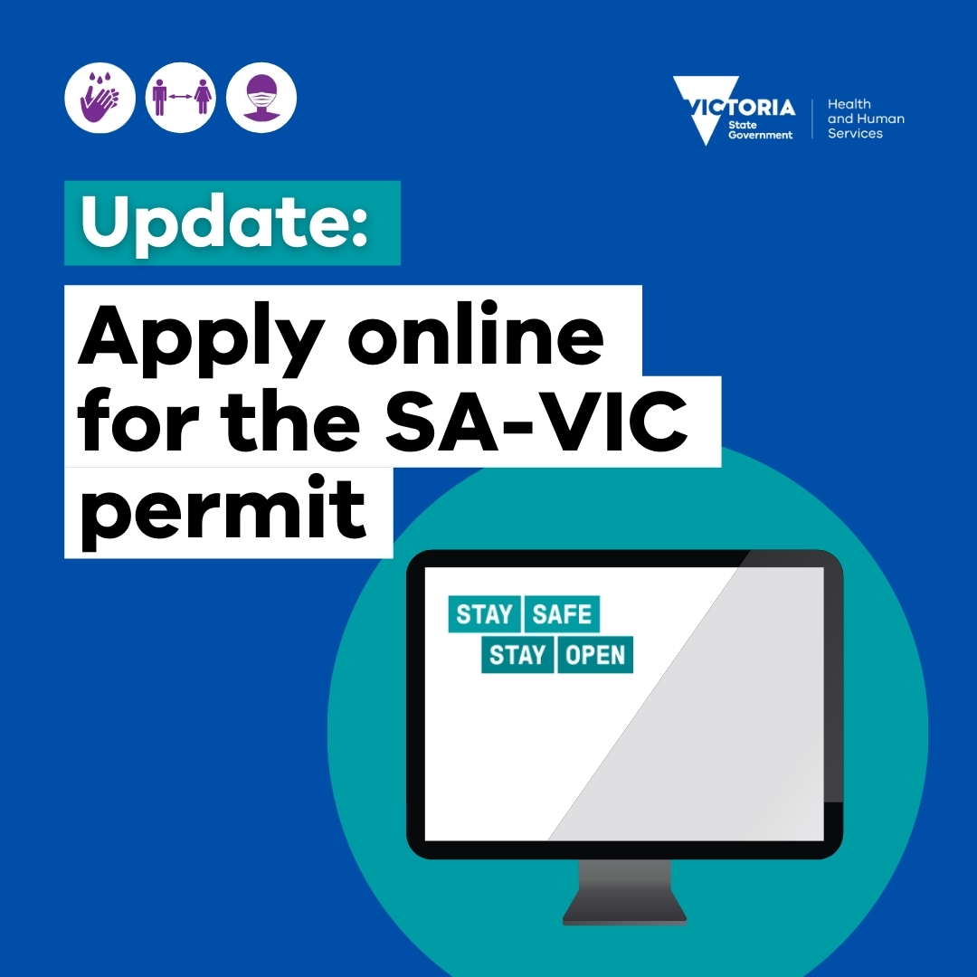 Victorian Department of Health tweet media