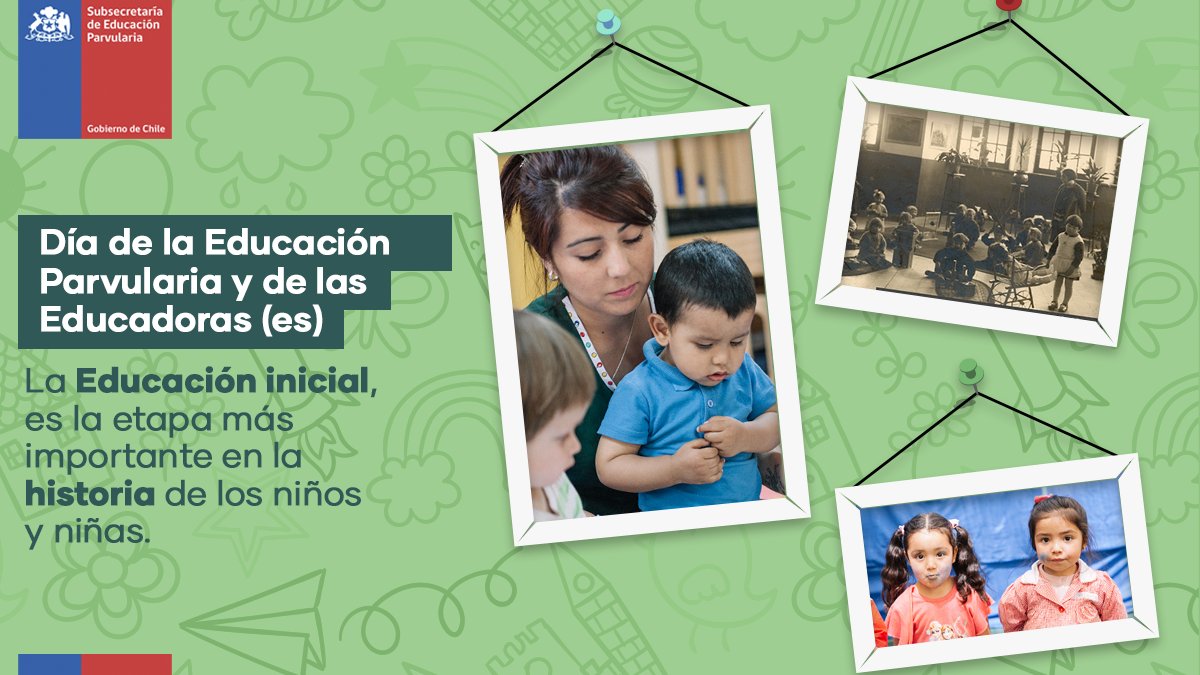 🙌🎉Hoy destacamos  a quienes trabajan por hacer que los párvulos aprendan a ser y a hacer;  a quienes se preocupan de su desarrollo; a todas y todos quienes somos parte de este nivel educativo, ¡Feliz Día de la Educación Parvularia y del Educador/a de Párvulos!😍 <a href="/CEPChileAG/">Colegio de Educadores de Párvulos de Chile</a>