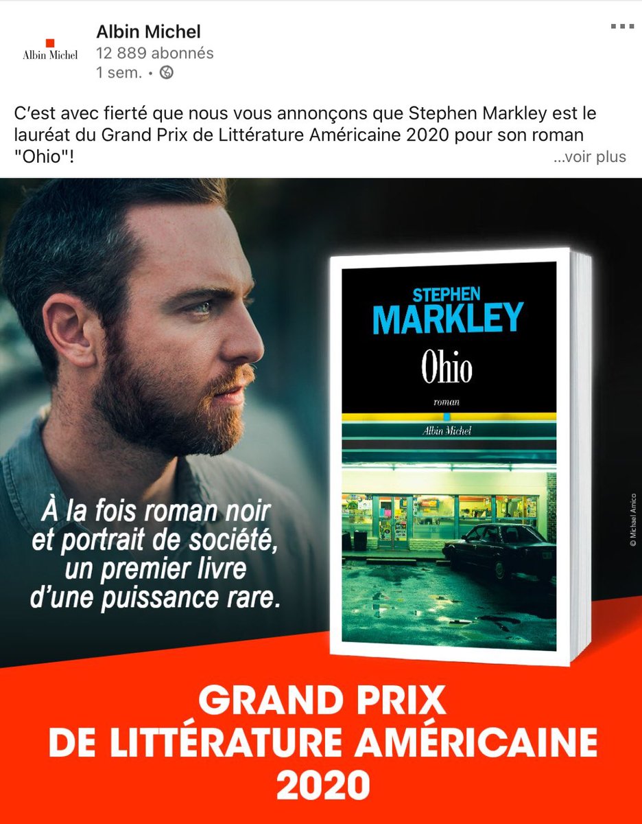 SylDemichelis's tweet photo. 📚Félicitations pour cet uppercut littéraire 💪, le roman d’une Amérique désabusée, d’une génération sans espoir, un grand livre, à dévorer sans modération @Fnac @AlbinMichel #FnacNice #lecoupdecoeurdevotrelibraire #ILoveNice #Nice06 https://t.co/kXbK3NORtP