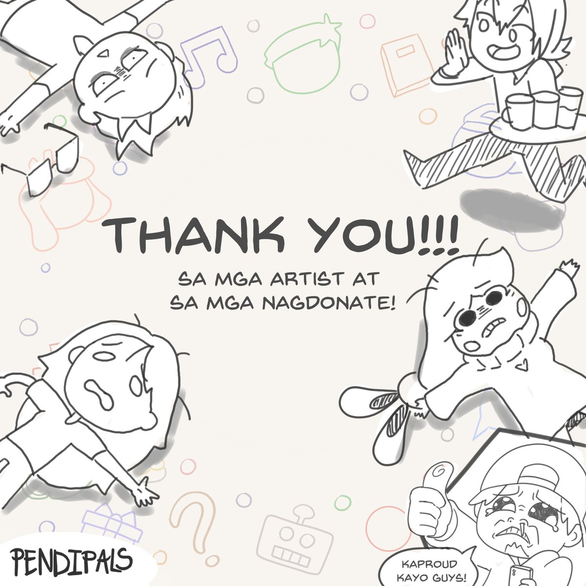 kapoykid's tweet photo. Pendipals’ #HilingSaSining an Art for a Cause Donation Drive✨
We are thrilled to announce that we have raised a total of Php 17,997
We still couldn't believe it! Our overall effort is a huge help to the victims of typhoon #UlyssesPH😭💕
Thank you so much
Love, Pendipals https://t.co/HgphG7CtPm
