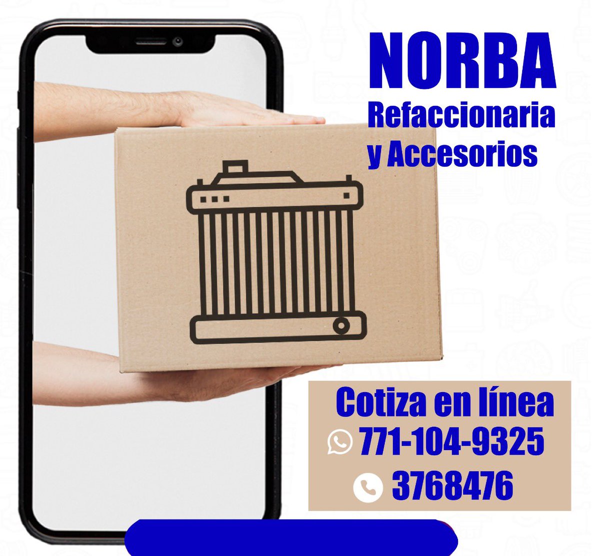 norbarefa's tweet photo. ¡Ahorita lo pides, ahorita lo tienes! Cotiza por whatsapp y recibe tus refacciones en la puerta.
NORBA REFACCIONARIA Y ACCESORIOS

#cosumelocalmx #viernespachuca #refaccionesonline #norbarefaccionaria https://t.co/dEIPKzy6mt