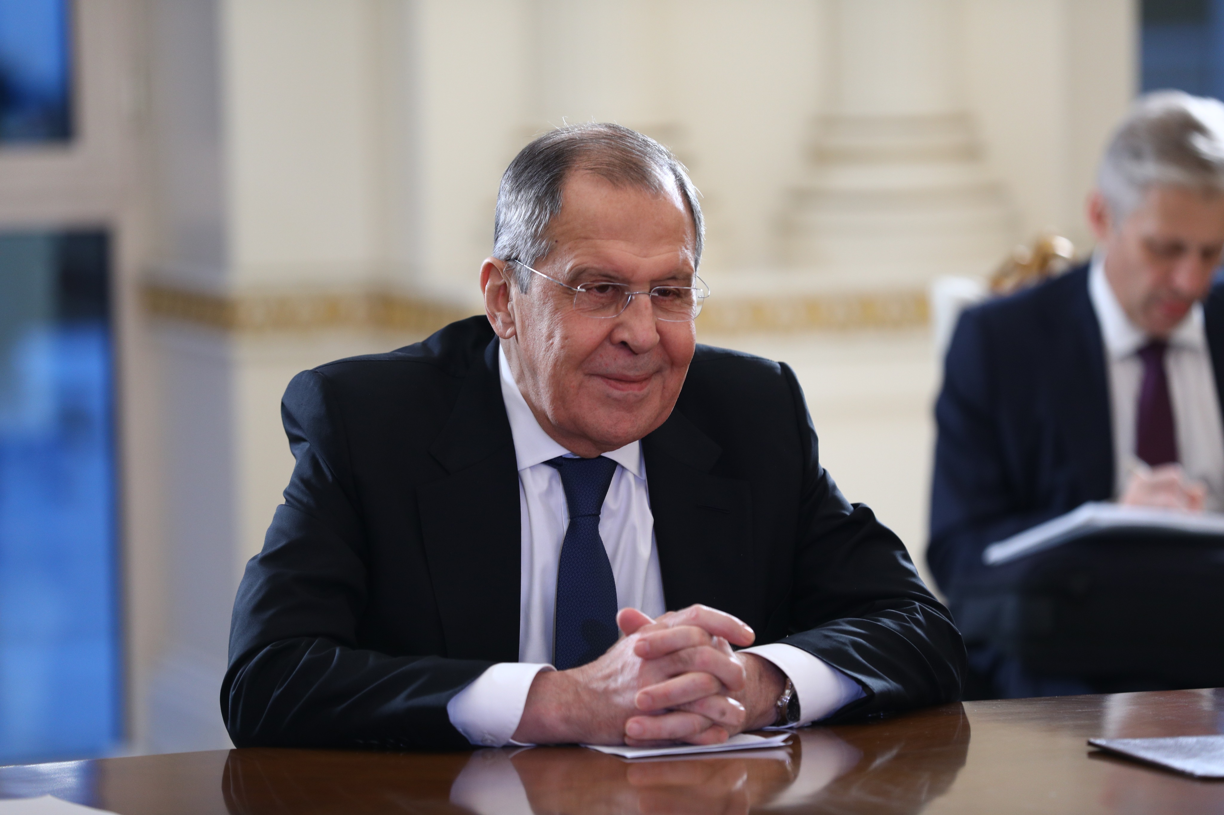 Foreign Minister Sergey Lavrov Visits Baku Twitter