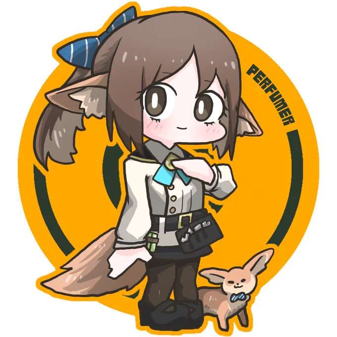 ぱふゅぱふゅ……
#アークナイツ #アークナイツ版深夜の真剣お絵かき60分一本勝負 