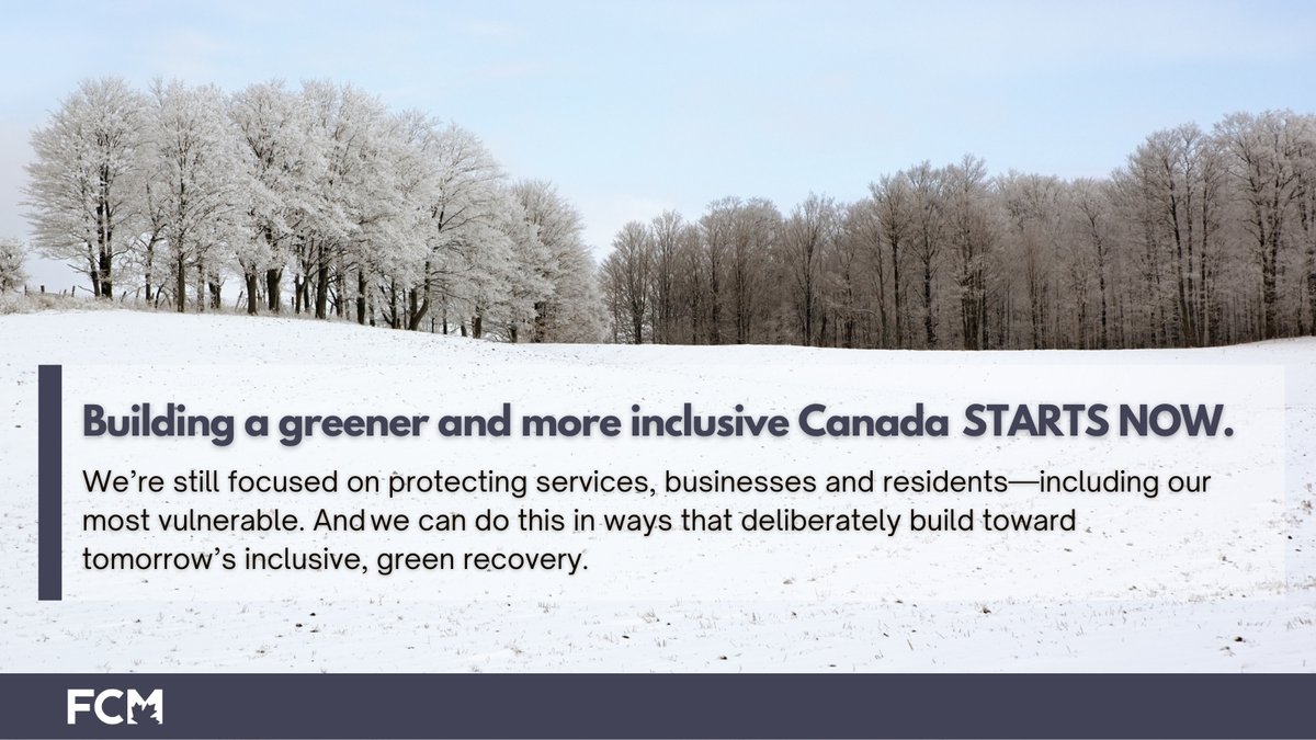 Federation of Canadian Municipalities tweet media