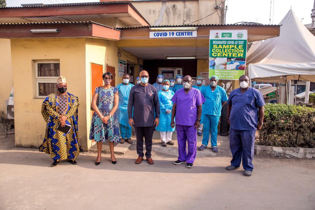 When <a href="/fmceblagos/">FMC EBUTE METTA LAGOS</a> Medical Director <a href="/dadajuwon/">Damola</a> asked us for a team to do an IPC training in his hospital in 2018, I was pleasantly surprised &amp;  obliged

After visiting yesterday, I understood why. The transformation in his hospital is deep &amp; wide. We‘ll support him to #keeppushing