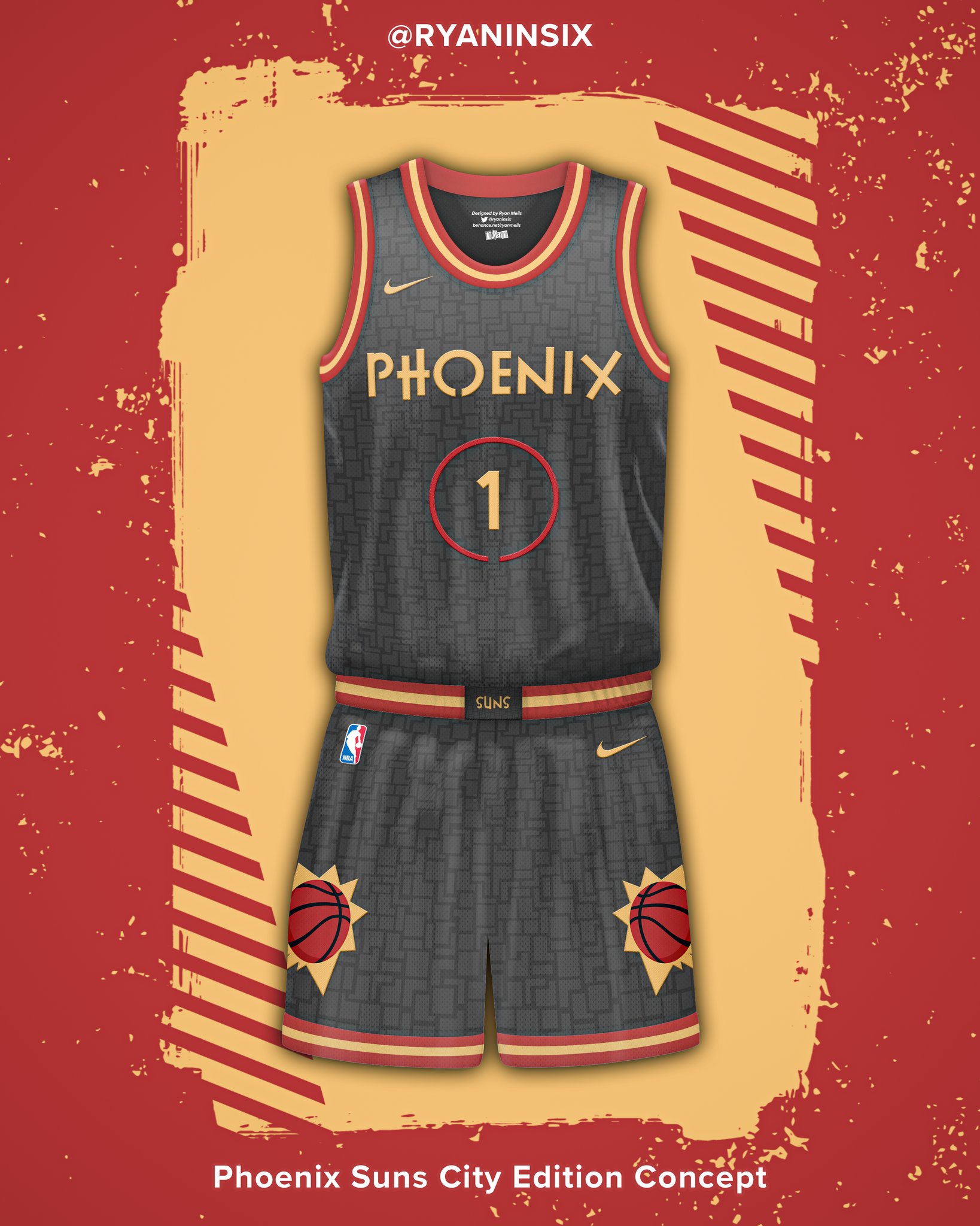 Phoenix Suns Uniform concept on Behance