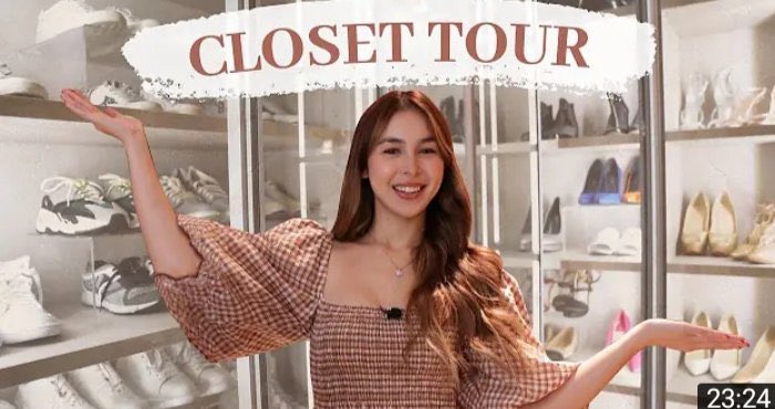 JBeauties's tweet photo. How many times have you watched the vlog? 

https://t.co/iOQTVI1jST

JULIA BARRETTO CLOSET https://t.co/CgJyovC72i