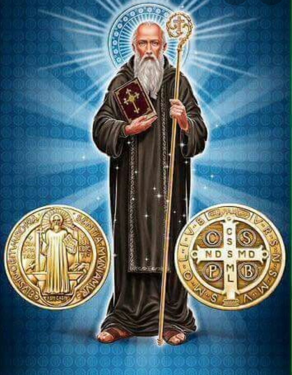 marcelapgodoy's tweet photo. Hoy es #SanBenito gracias por tu protección.  Siempre.Amen https://t.co/J1cenjrKgc