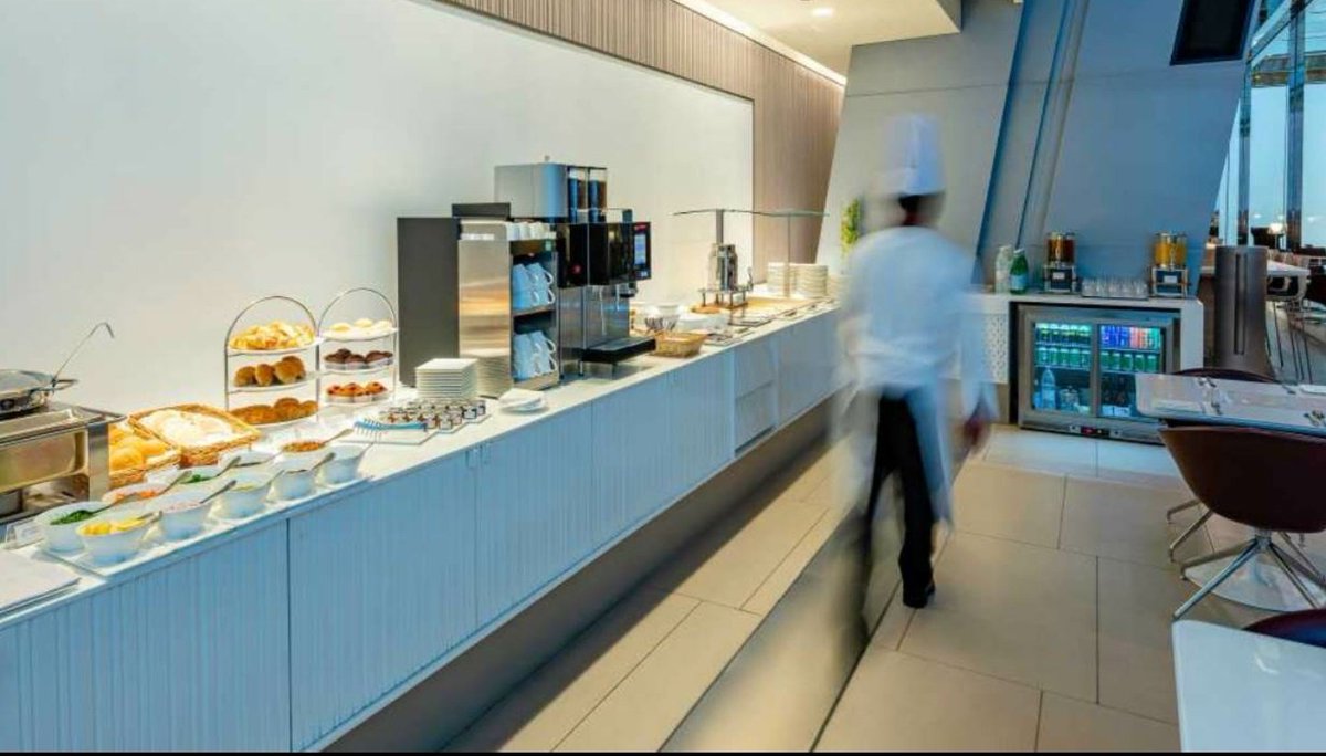 PrasharSdp's tweet photo. Seafarers at Doha Airport can use Mariner Lounge. It's Free wifi, Meals , Shower, no time limit for using the Lounge etc.
It's Doha , Qatar.
Thanks @qatarairways for giving us a home away from home.
Please accept Gratitude from all 15 Million Seafarers Globally and Families. https://t.co/UjvJH0kLNk