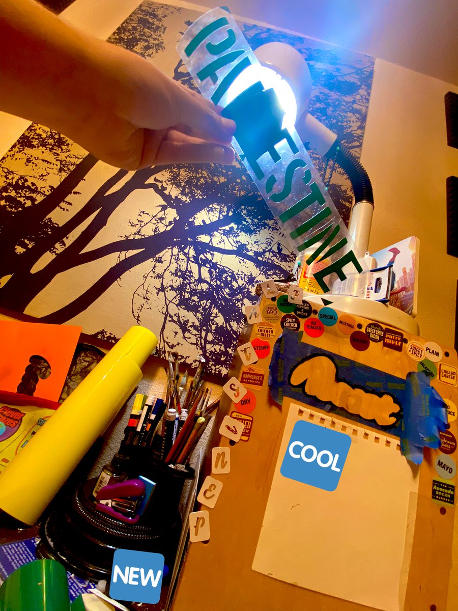 recent_pieces's tweet photo. #recentpieces #fr33palestine #FreePalestine #cool #new #art #numbers #freedom #liberty #justice #forall #ForAllofUs #ForAllMankind #vinyl #sport #handmade #handcut #exacto #stencils #desk #lamp #painting https://t.co/l3jgssQ621