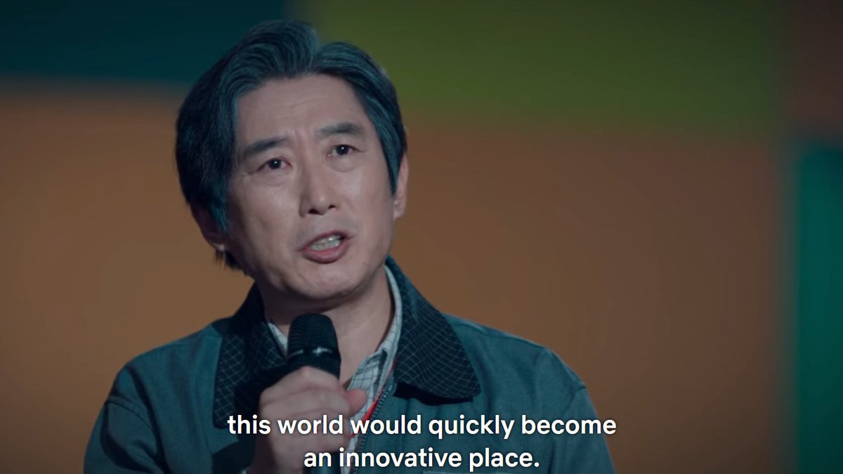 kdramadump's tweet photo. "it's never good to move too fast, that speed can hurt many people. we'll see a lot of people unable to adapt to the changes. we need people like me to help find the right pace that allows people to adjust and live." 

 I LOVE THE IMPACT OF THIS LINE !! 🥺
#StartUpEp11 #StartUp https://t.co/lqCCh5n4pA