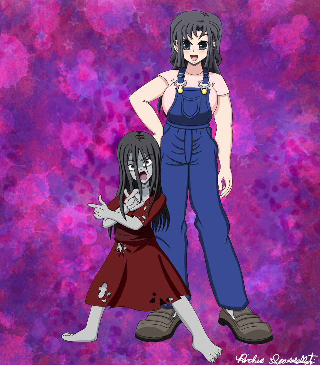 SmeckoGeck's tweet photo. Here's my Corpse Party Art Contest submission with Sachiko Shinozaki and Haruna Kizami. I was running low on time, but I made these original portraits before, so I quickly put this together before the deadline.
#CorpseParty #コープスパーティー #CorpseArtCT #コープスイラコン https://t.co/pPsqC86SG7
