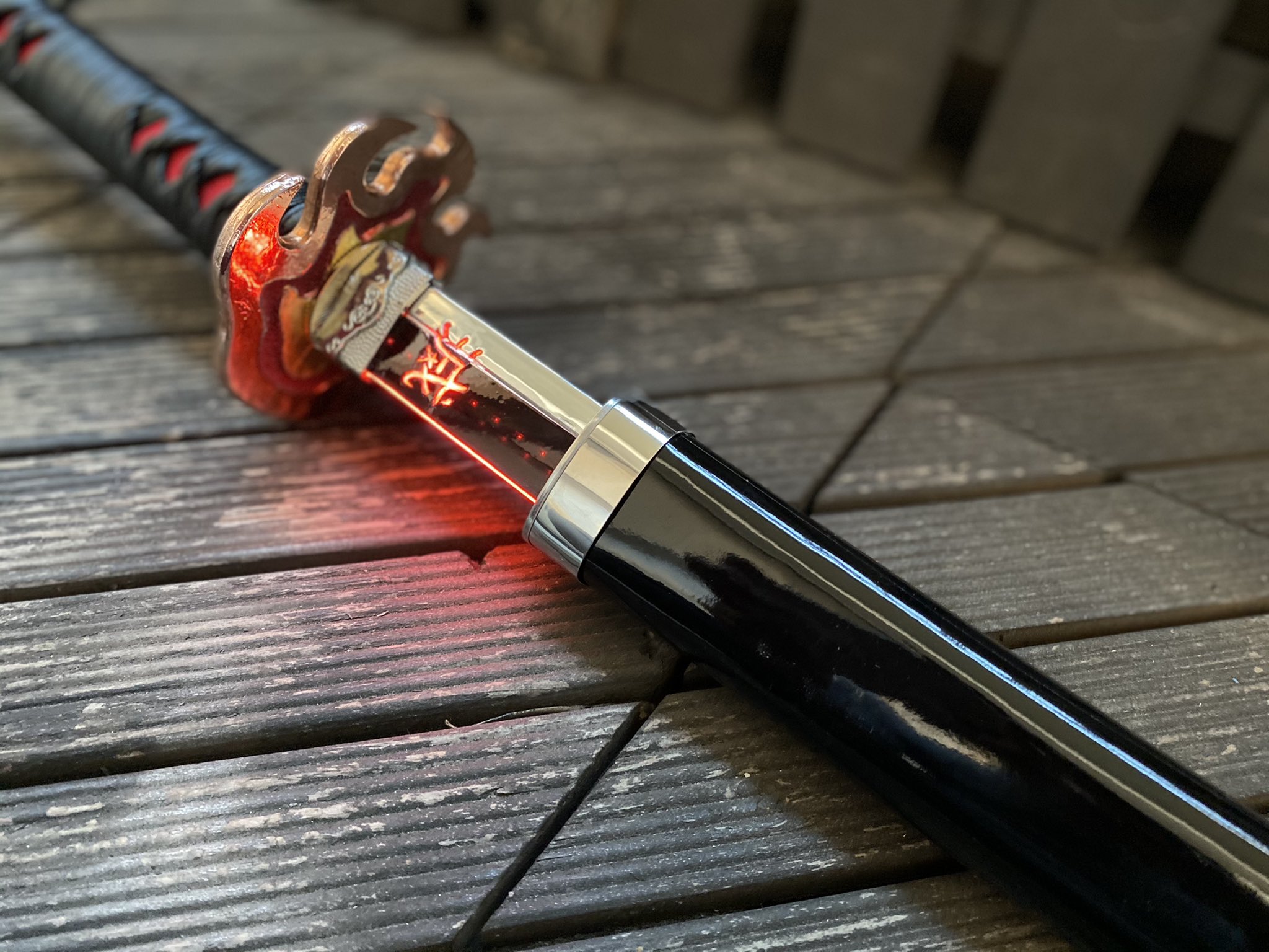 合金製】特注 鬼滅の刃 竈門炭治郎 日輪刀 再現