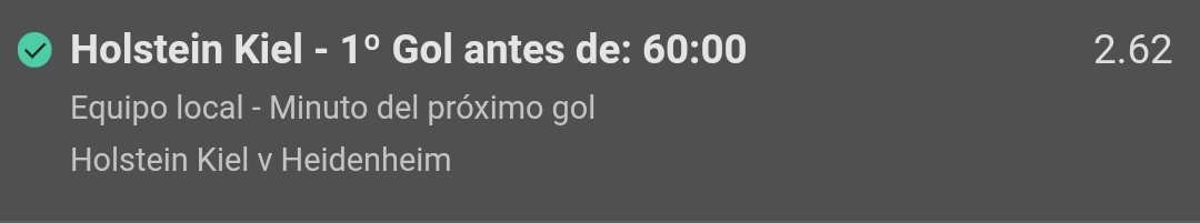 Pues será que aún me acuerdo de apostar un poquito 😋😋😋