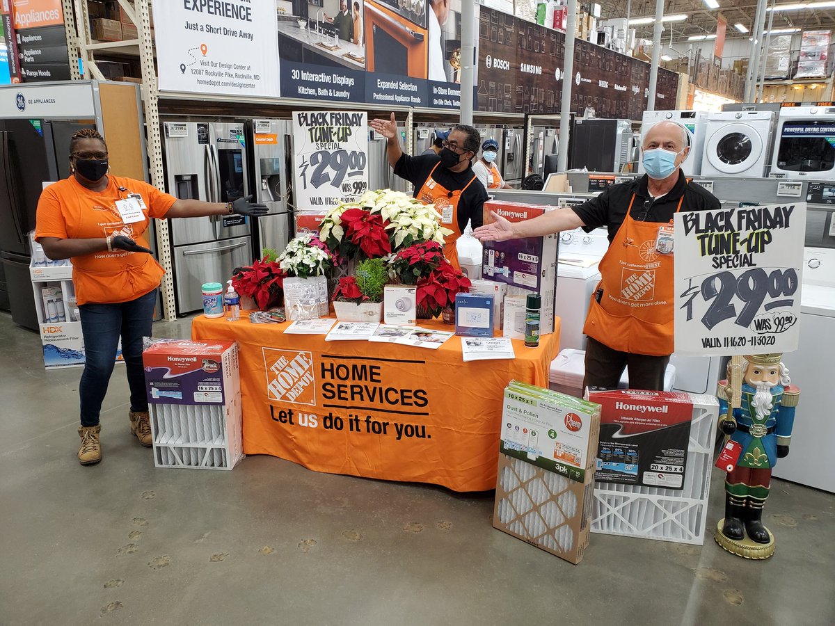 casey coughlan (@coughlancasey) on Twitter photo Save energy by keeping your system running efficiently this winter season! Get your HVAC system tuned up with The Home Depot during our best promotion ever!! Only $29, normally $99! <a href="/rausch_edward/">Edward Rausch</a> <a href="/XioTHD/">Xiomara Lemus</a> <a href="/farzadns/">Farzad Nazari</a> <a href="/OrrinBurkett/">Orrin Burkett</a> <a href="/ThdColin/">Colin Trainor</a> @thd0063 <a href="/RyanNewberry9/">Ryan Newberry</a> Save energy by keeping your system running efficiently this winter season! Get your HVAC system tuned up with The Home Depot during our best promotion ever!! Only $29, normally $99! <a href="/rausch_edward/">Edward Rausch</a> <a href="/XioTHD/">Xiomara Lemus</a> <a href="/farzadns/">Farzad Nazari</a> <a href="/OrrinBurkett/">Orrin Burkett</a> <a href="/ThdColin/">Colin Trainor</a> @thd0063 <a href="/RyanNewberry9/">Ryan Newberry</a>