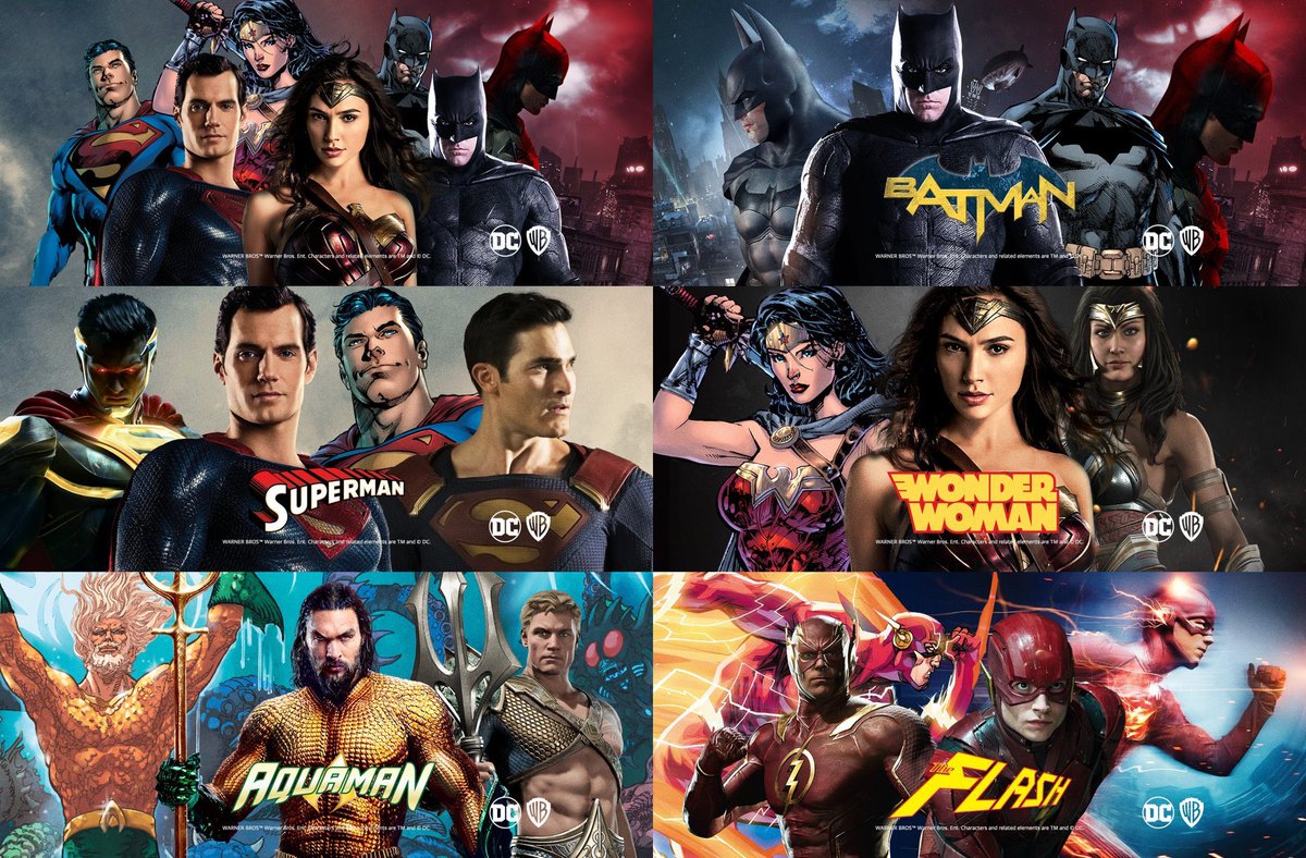 DCine6's tweet photo. Nuevos Banners en @DCComics 

Welcome to The #Multiverse 🔥 https://t.co/ys6AfYjgx4
