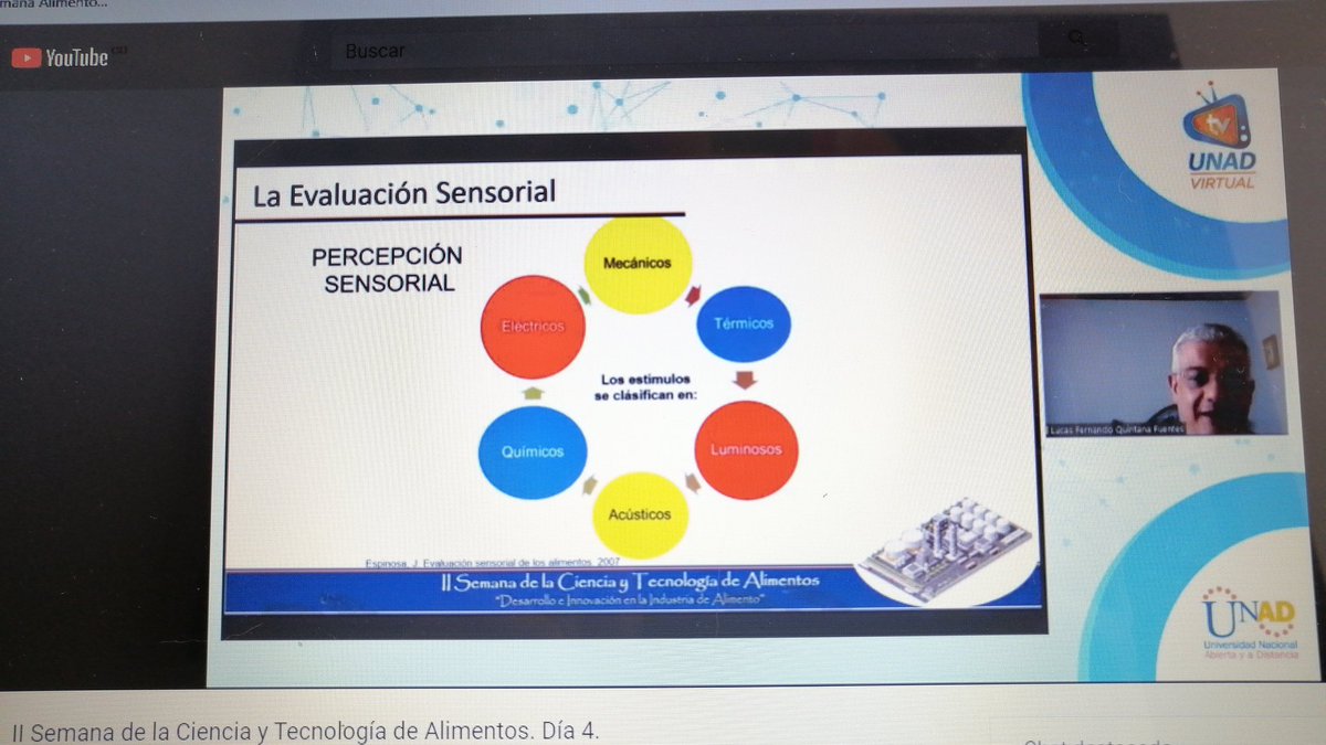 1°charla de la 4°seccion de la II Semana de  la Ciencia y Tecnología de AlimentosTema:La evaluación sensorial como factor clave en la industria para el aseguramiento de la cálidad de Alimentos.Dr.(c)Ing Lucas QuintanaPercepción sensorial <a href="/UniversidadUNAD/">Universidad UNAD</a> <a href="/IngClaraS/">Clara Sanchez</a> <a href="/lauramreyes1/">lauramreyes</a>