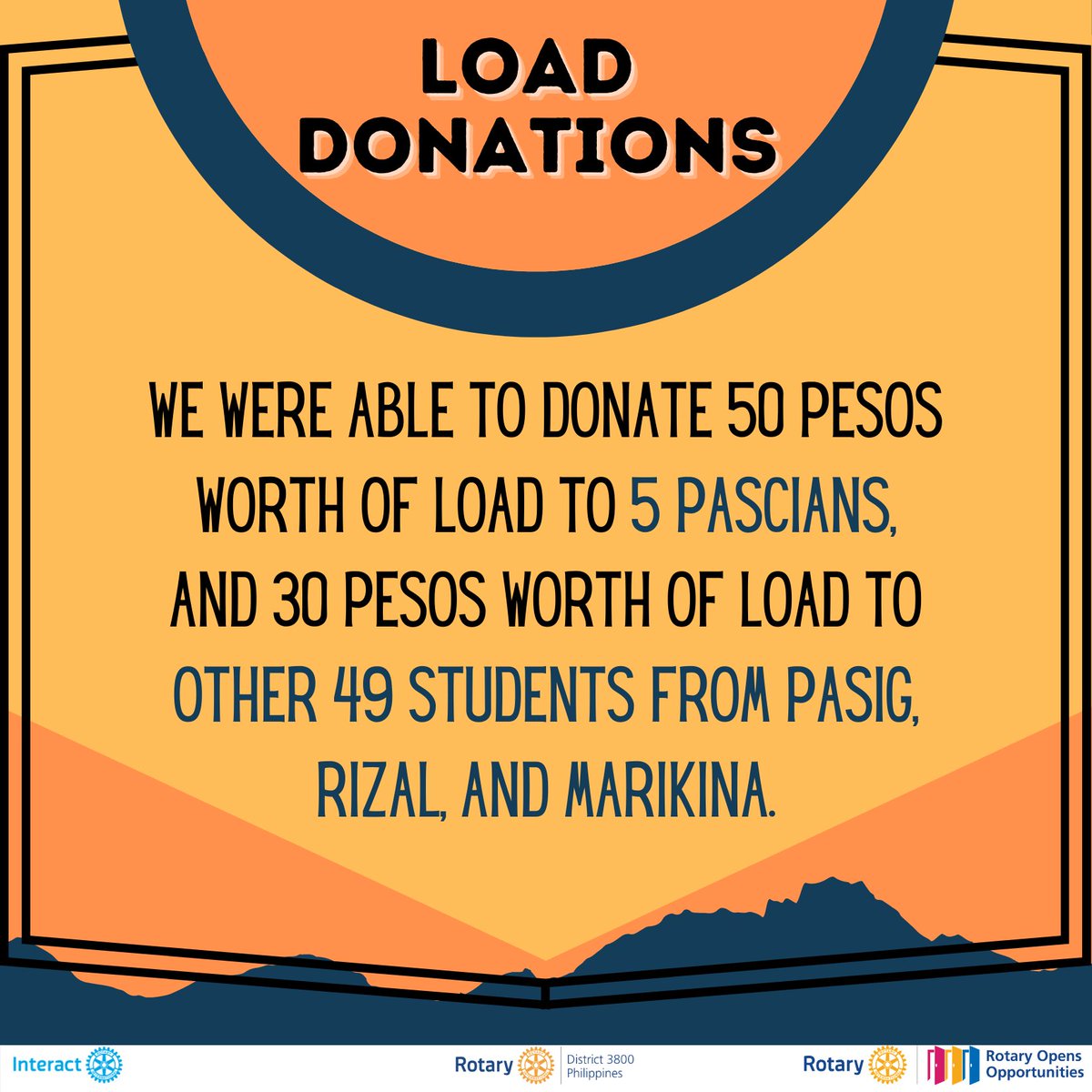 InteractPCSHS's tweet photo. Interact of PCSHS would like to thank all the members for all their donations to help our fellow Filipinos get back on their feet from the impact of Typhoon Ulysses.
#InteractPCSHS
#RotaryOpensOpportunities
Special thanks to:
Michael Jeremy Gomez
Judiel Zuniega
Aleina Banez https://t.co/cil27H1Cgk
