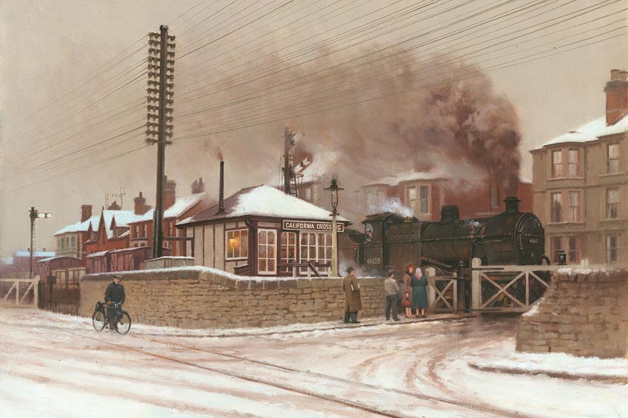 JohnConstableRA's tweet photo. Wintry Wait at California Crossing, Gloucester by Rob Rowland
(Private Collection) https://t.co/UykdQOoKHo