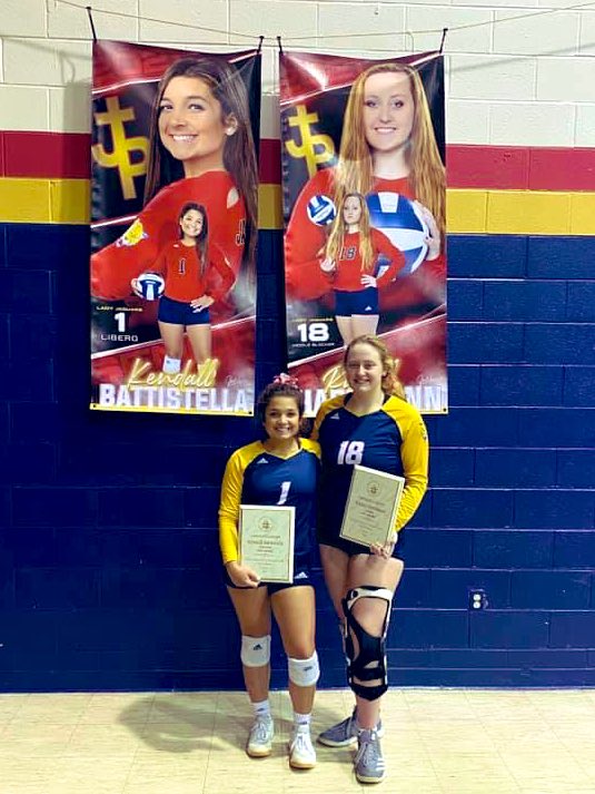pjpvbfans's tweet photo. Congratulations to our two All-Stars!!! So sorry y’all can’t play today, but you deserve the honor! It has been such a pleasure watching y’all grow these last 5 years! ❤️💙💛 We are so PROUD OF YOU BOTH! https://t.co/Ms8dr8nGph