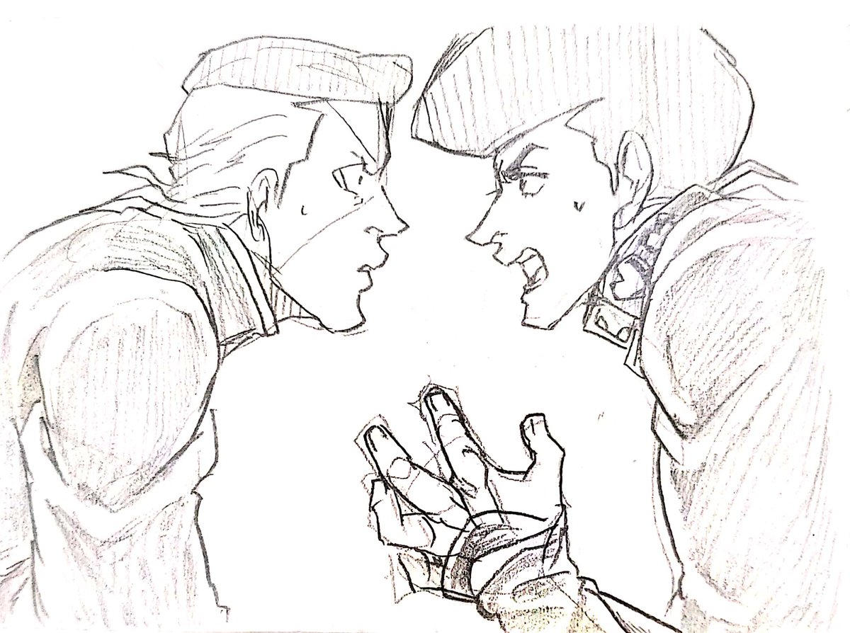 ジョジョ四部。というか仗助と億泰。
いろんな表情描けて好き。
#過去絵を投下して絵を描いた気になろうキャンペーン 