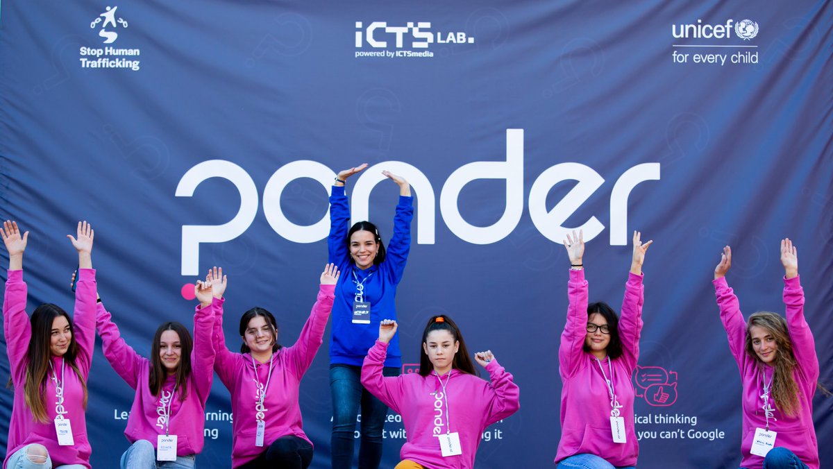 IctSlab's tweet photo. Momente nga dy ditët r para n Programit Ponder Albania, rreth 50 të rinj janë angazhuar në workshope me fokus-grupe të vogla të udhëhequra nga Mentorët tanë.
#YouthEmpowerment #CriticalMediaLiteracy #UnicefAlbania #BritishEmbassyTirana #StopHumanTrafficking #ICTSlab #PonderAL https://t.co/NcpZPPtbdH