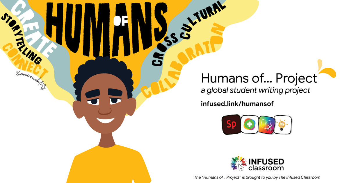 TanyaAvrith's tweet photo. So obsessed with this GLOBAL collaborative project...

Check it out the humans of project - and SIGN up with your class!

https://t.co/exdBssuAKk

#infusedclassroom https://t.co/Z2mcziPNqK