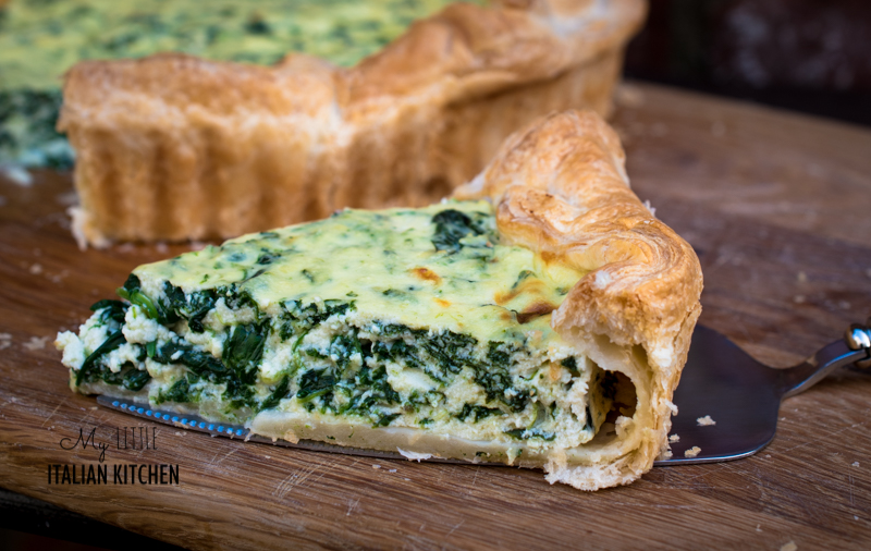 Speedy #ricotta and #spinach #pie to die for! mylittleitaliankitchen.com/speedy-ricotta…