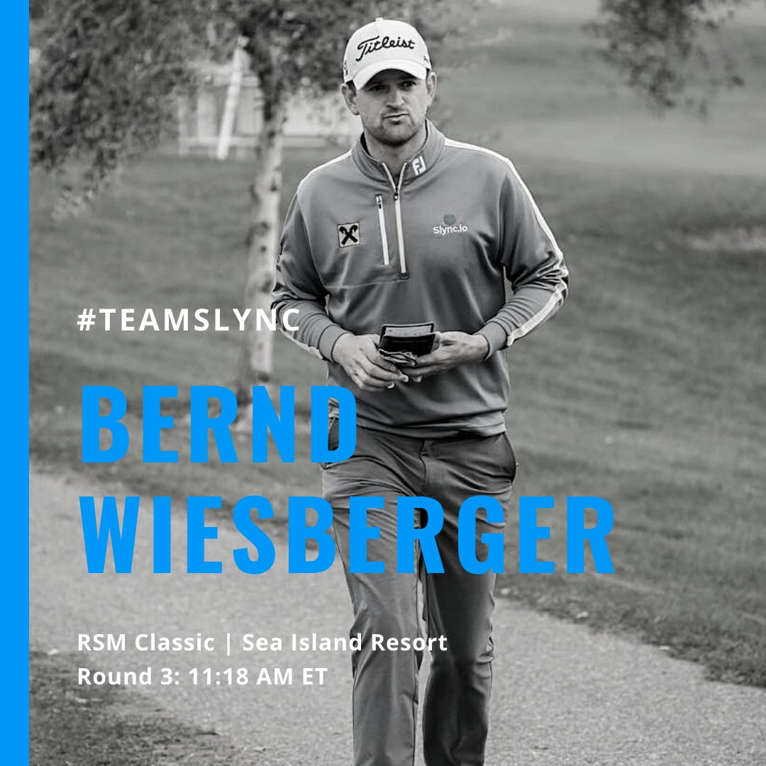 slyncio's tweet photo. In the field today, making the cut for #TeamSlync at @TheRSMClassic, @seppstraka and @BWiesberger! Tune in to @GolfChannel at 1pm ET to catch all the action live from St. Simons Island, GA!
#MovingDay #GolfIsAGameOfLogistics #DriveEfficiency ➜ https://t.co/X3P6atRXU1 https://t.co/nnTeqI4POy