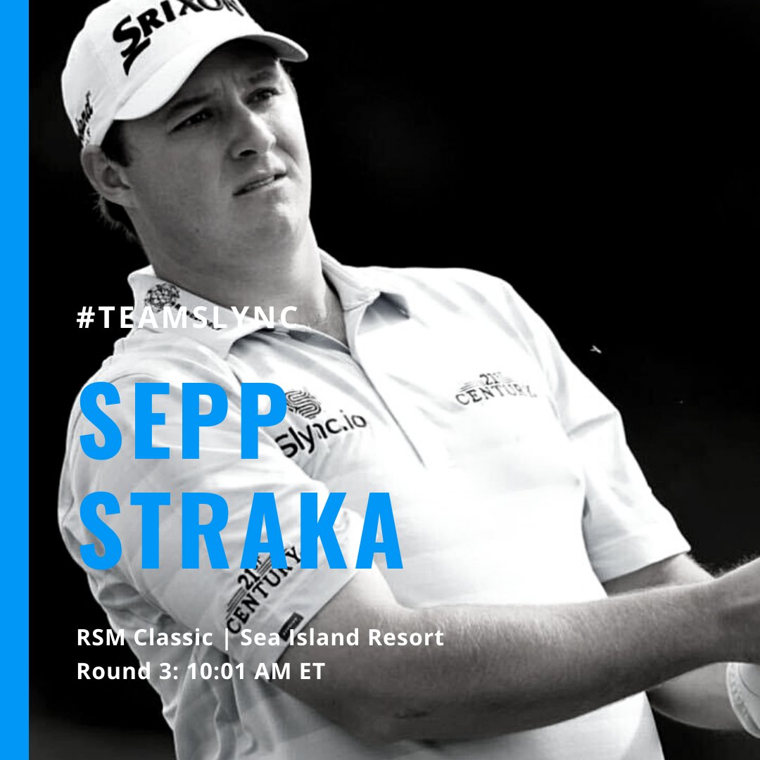 slyncio's tweet photo. In the field today, making the cut for #TeamSlync at @TheRSMClassic, @seppstraka and @BWiesberger! Tune in to @GolfChannel at 1pm ET to catch all the action live from St. Simons Island, GA!
#MovingDay #GolfIsAGameOfLogistics #DriveEfficiency ➜ https://t.co/X3P6atRXU1 https://t.co/nnTeqI4POy