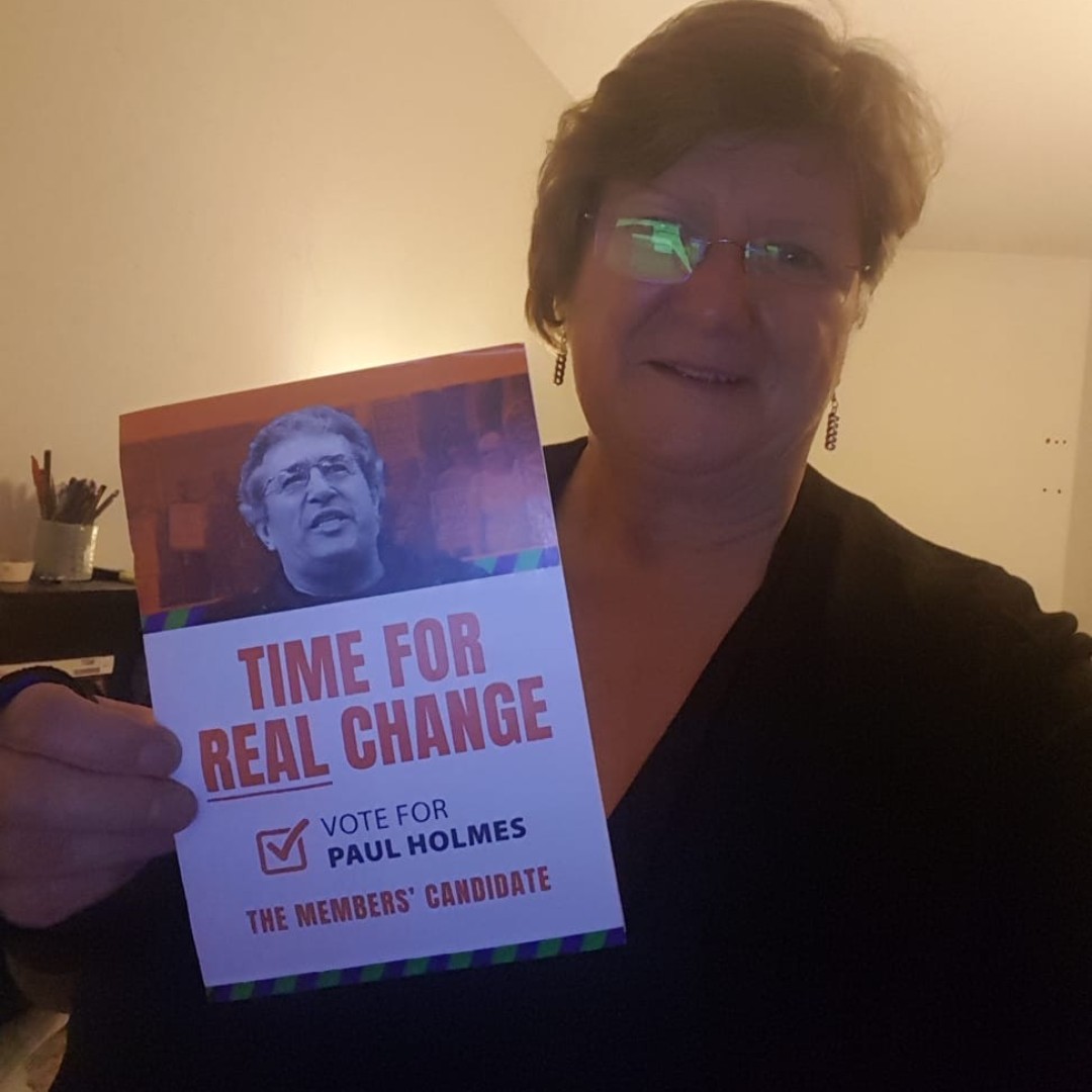 tfrc_unison's tweet photo. #UNISON Election 2020: Vote for Paul Holmes! Only our campaign is by members and for members – to elect #TheMembersCandidate #Paul4GenSec #TimeForRealChange https://t.co/kcs1SToD9C