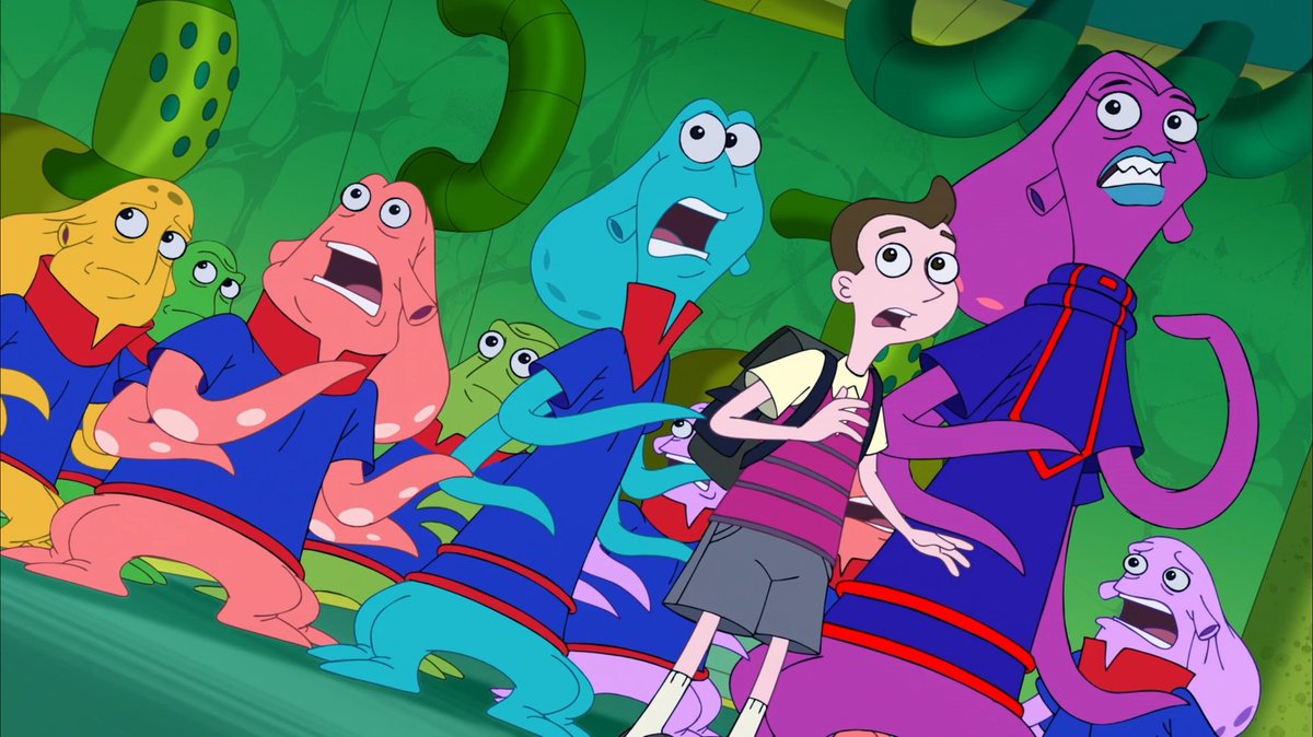 MiloMurphysLaw's tweet photo. Pistachions or aliens? #RenewMML https://t.co/ygAHVvupDN