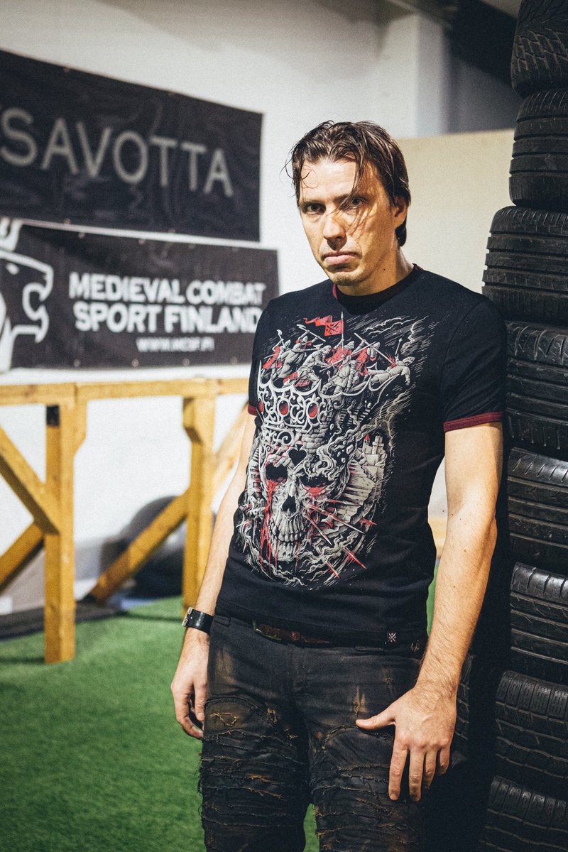 SirLappis's tweet photo. Big thanks for WMFC Knights for the awesome t-shirt. Very good quality, perfect fit. Much appreciated. King of Spades! #WMFC #buhurt #kingofspades #helsinkimedievalcombat #MCSF #savotta - Photo by Kormugraphy https://t.co/LaeI8pUuq2