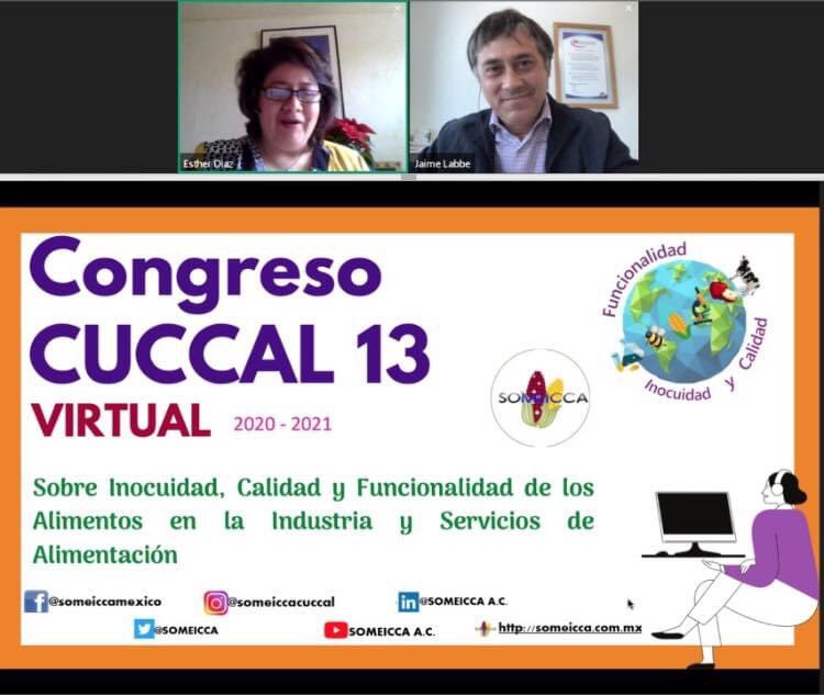 SOMEICCA's tweet photo. Iniciando el segundo día de congreso 🥳🥳🥳
#CUCCAL.
Panel “Cultura de inocuidad en la Industria de Alimentos”
#inocuidad https://t.co/GF6p8kqtpO