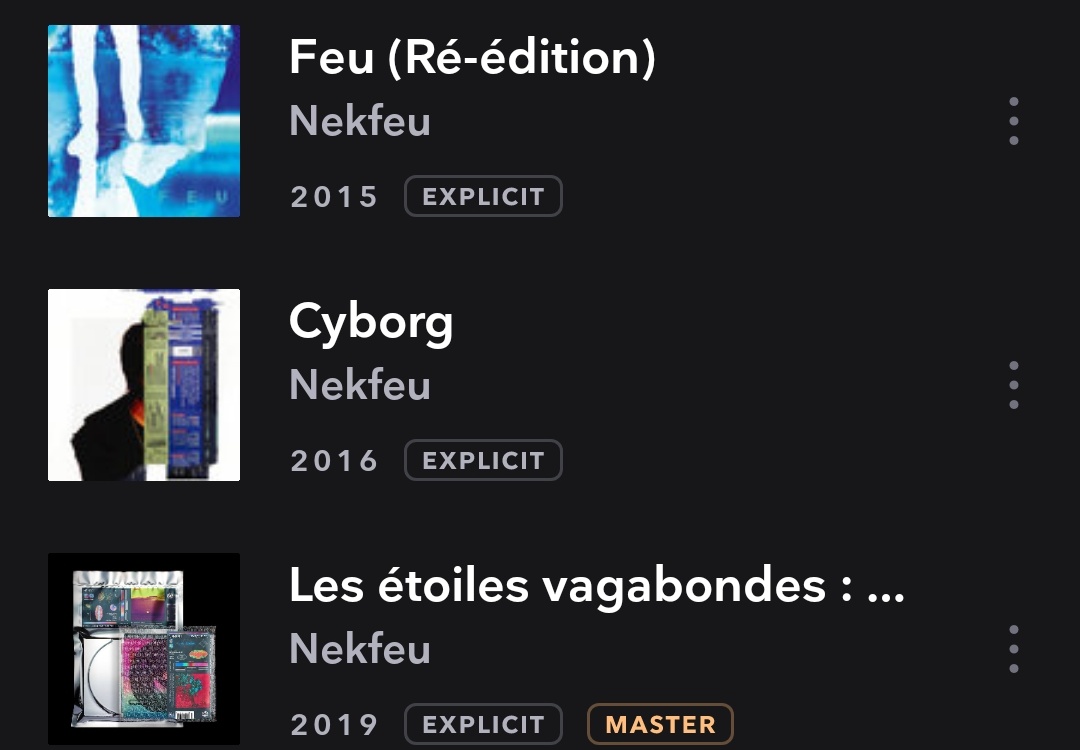 1. La discographie de SCH EXPLOSE la discographie de Nekfeu