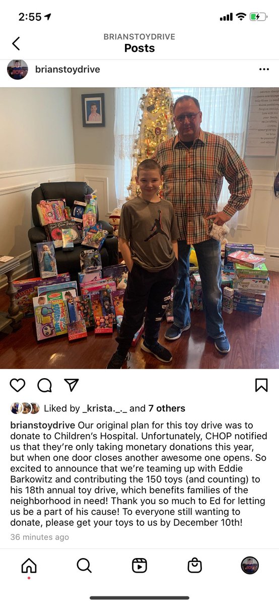edbarkowitz's tweet photo. This young man is Brian Corazo, an 11-year-old boy who saw children in need at CHOP and started his own toy collection drive. There’s a lot of insanity in this world, but I’m convinced there’s more goodness. Visit him on Instagram at BriansToyDrive. https://t.co/FMNcgmO12P