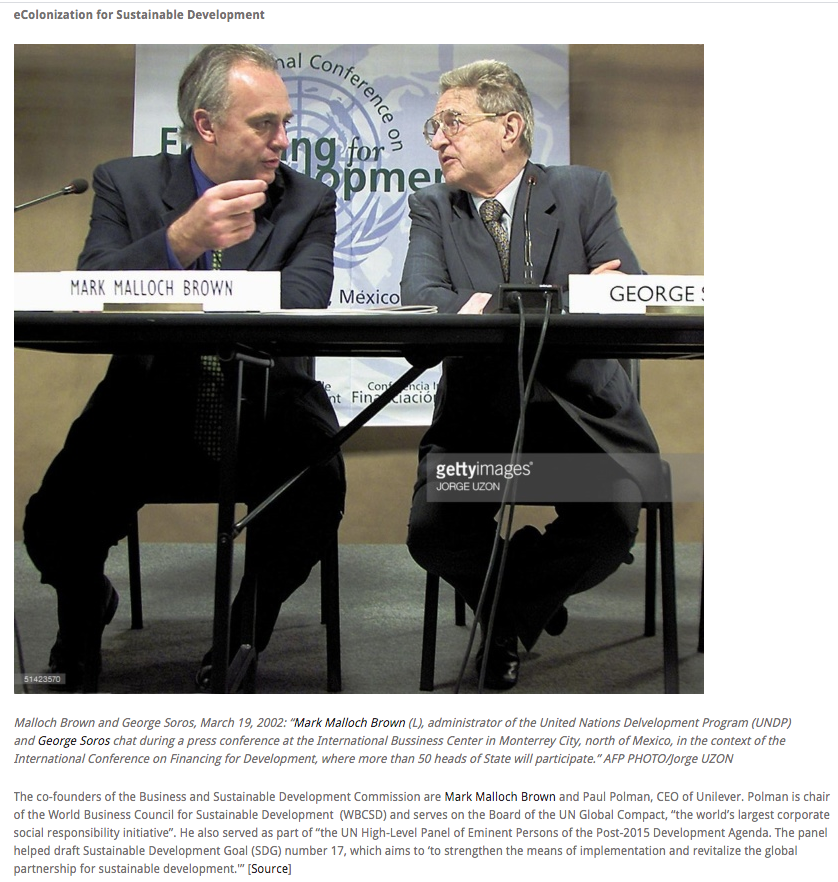 18/Malloch is ALSO THE Premier organizer on behalf of the  #UK Crown to build the  #NWO Elite "Sustainable Servitude & Control structure" Ran  #UNDP to effect this program of Pay4Play Bribery to  #Democrat type Mafia who will do bidding of the British-NAZI Interests around the world