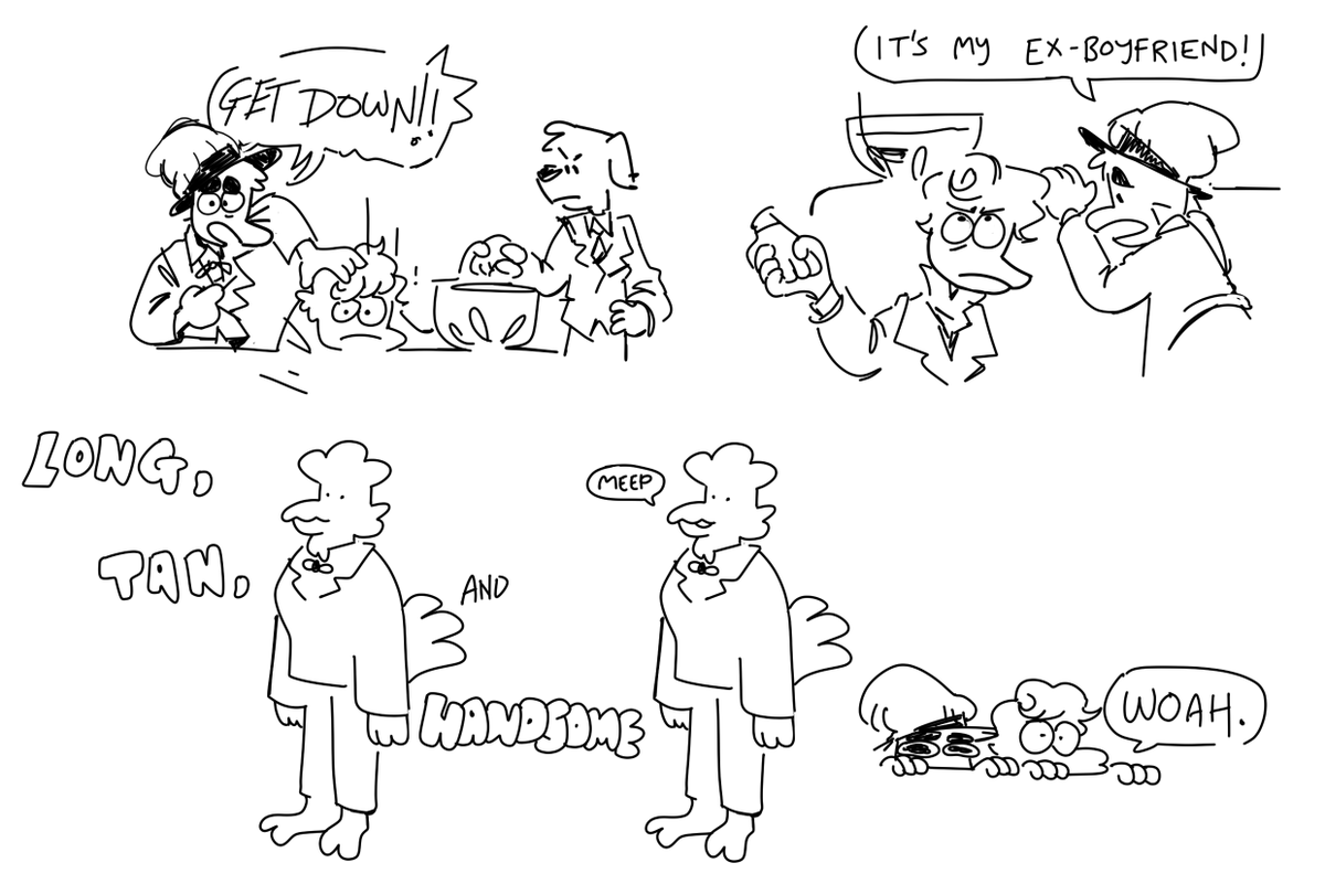 i think taking panels from my comics out of context makes them all much much funnier 