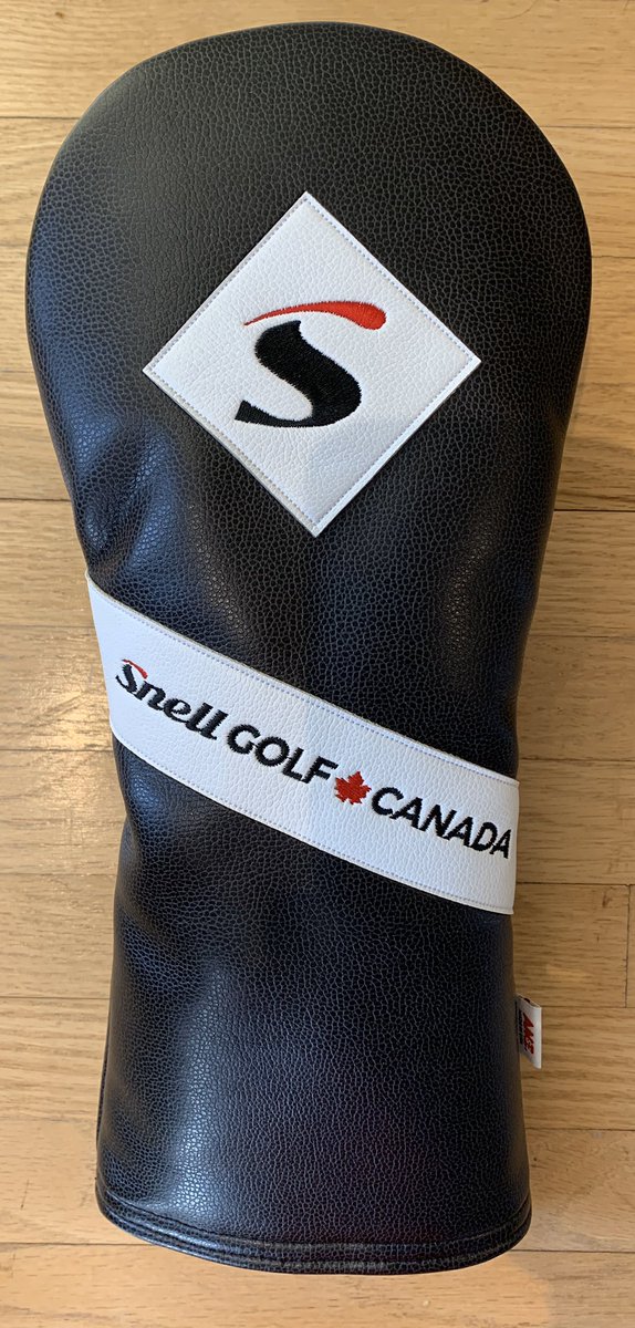 SnellGolfCanada's tweet photo. Wait, there’s more! AM&amp;E driver head-covers now available as well. Limited Edition with only 10 in stock, so act fast! https://t.co/p7NslzfLuI
