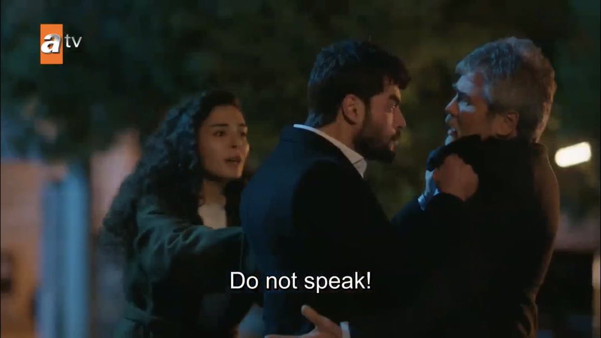 learn that the man you were raised to hate is actually your father and find out that the man you thought was your father actually k-worded himself as a bonus  #Hercai