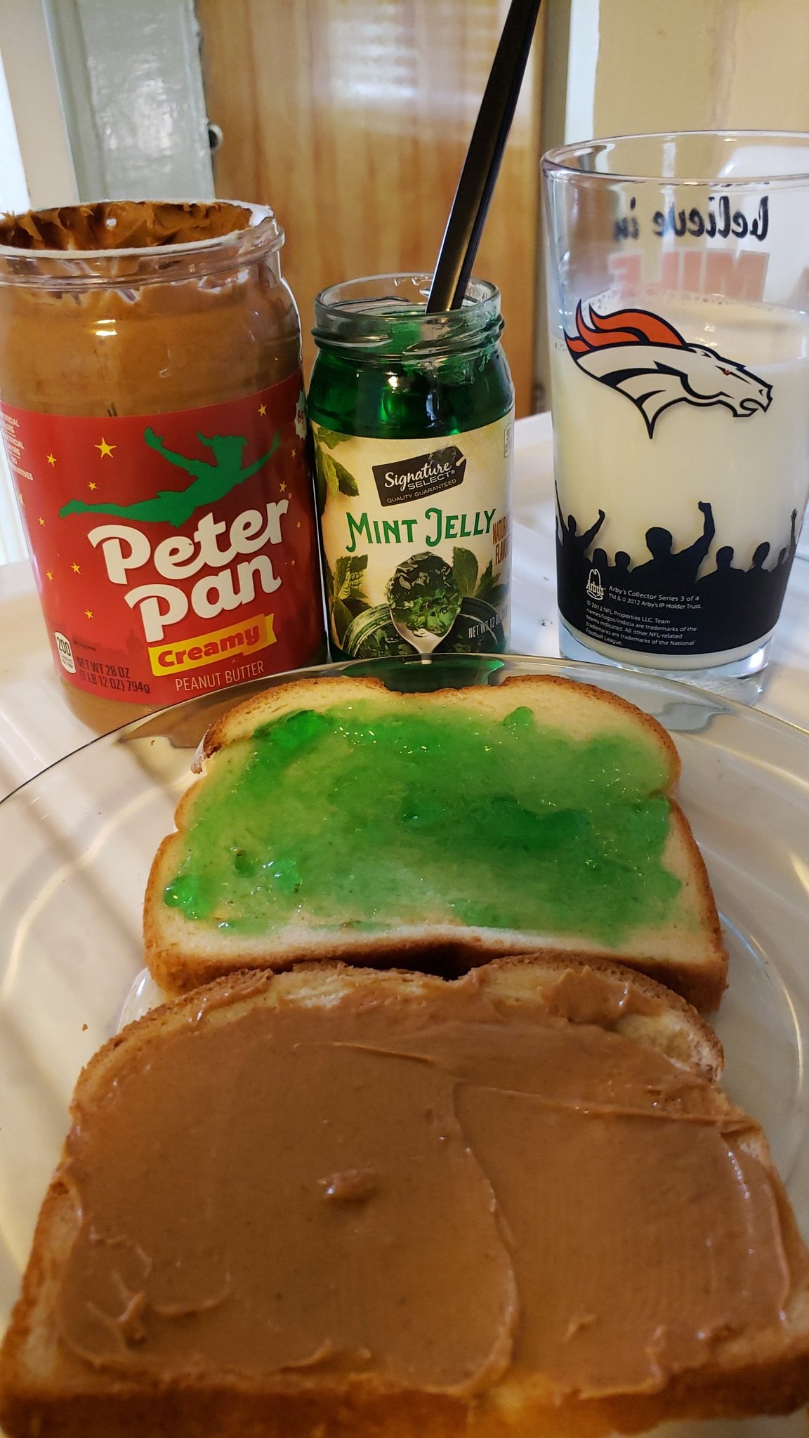 Dave Cactus on Twitter "This is a peanut butter and mint jelly