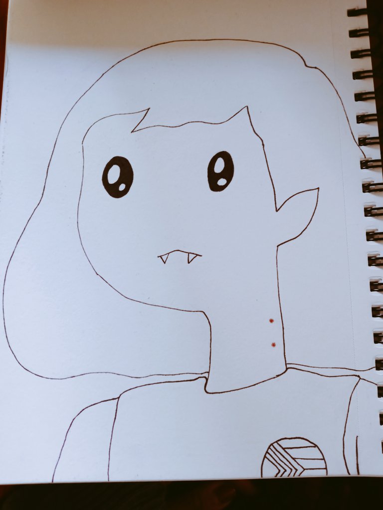 IceWitchBitcch's tweet photo. Law school has been a time vampire but I took a little break to make this water color Marceline for #Obsidian #AdventureTime https://t.co/rslRoJqbaB